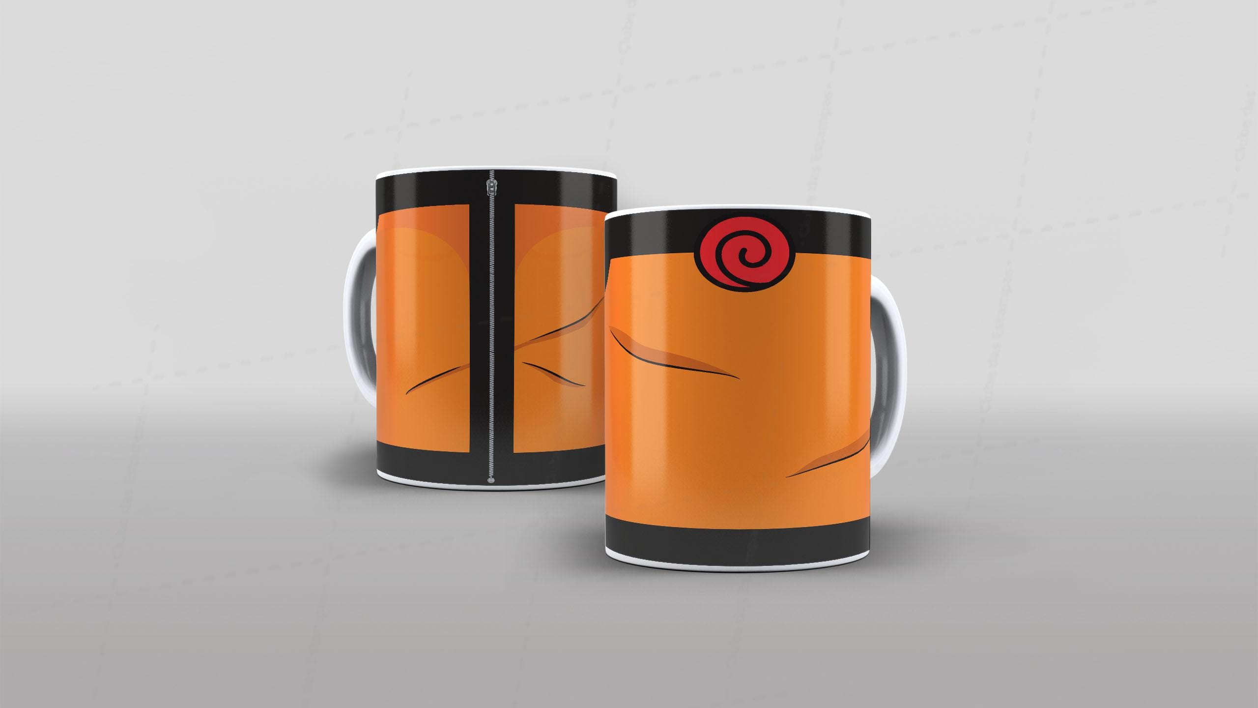 Arte caneca camiseta corpo roupa naruto anime (1-6580