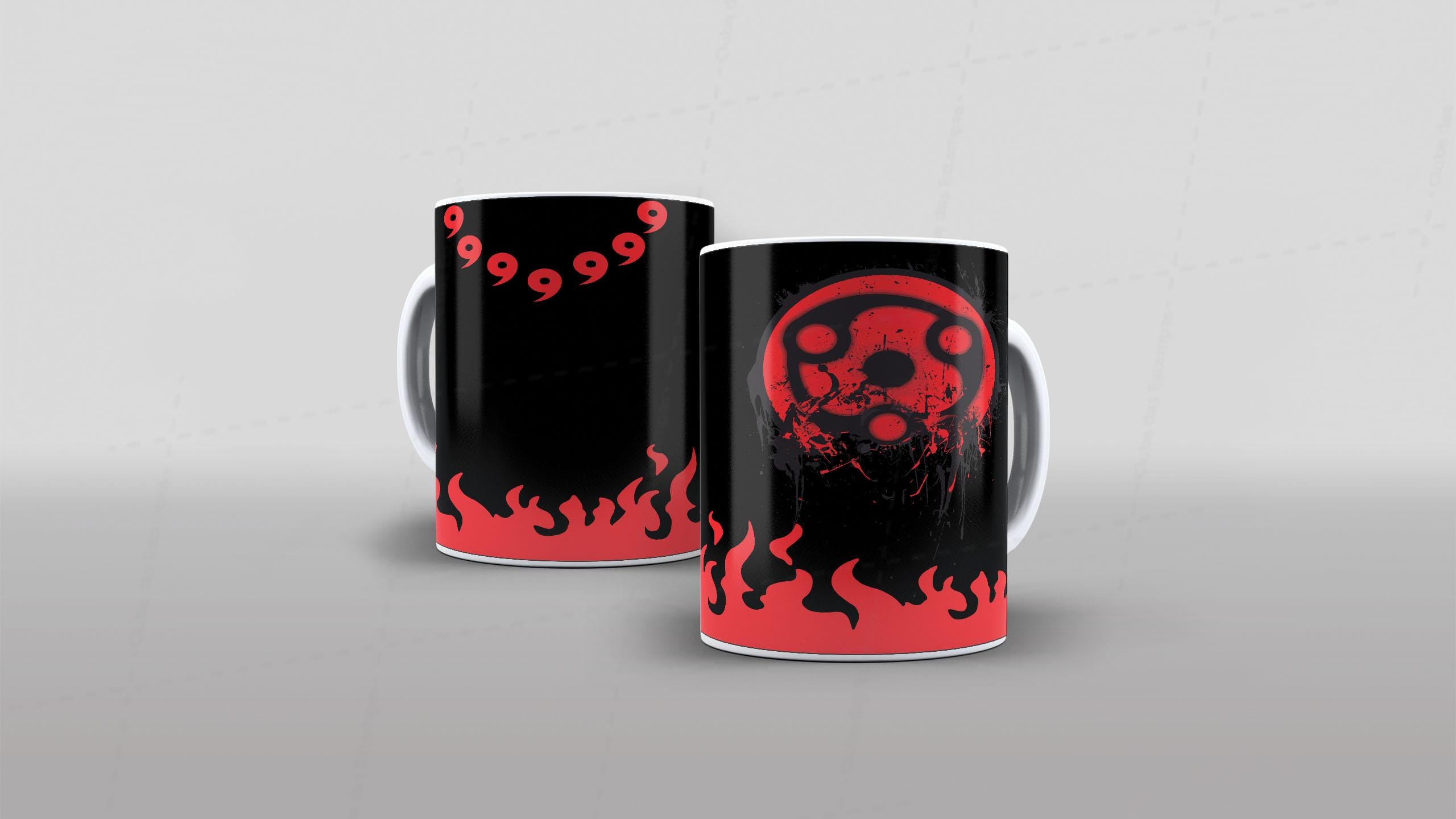 Arte caneca camiseta corpo roupa naruto anime (2-6581