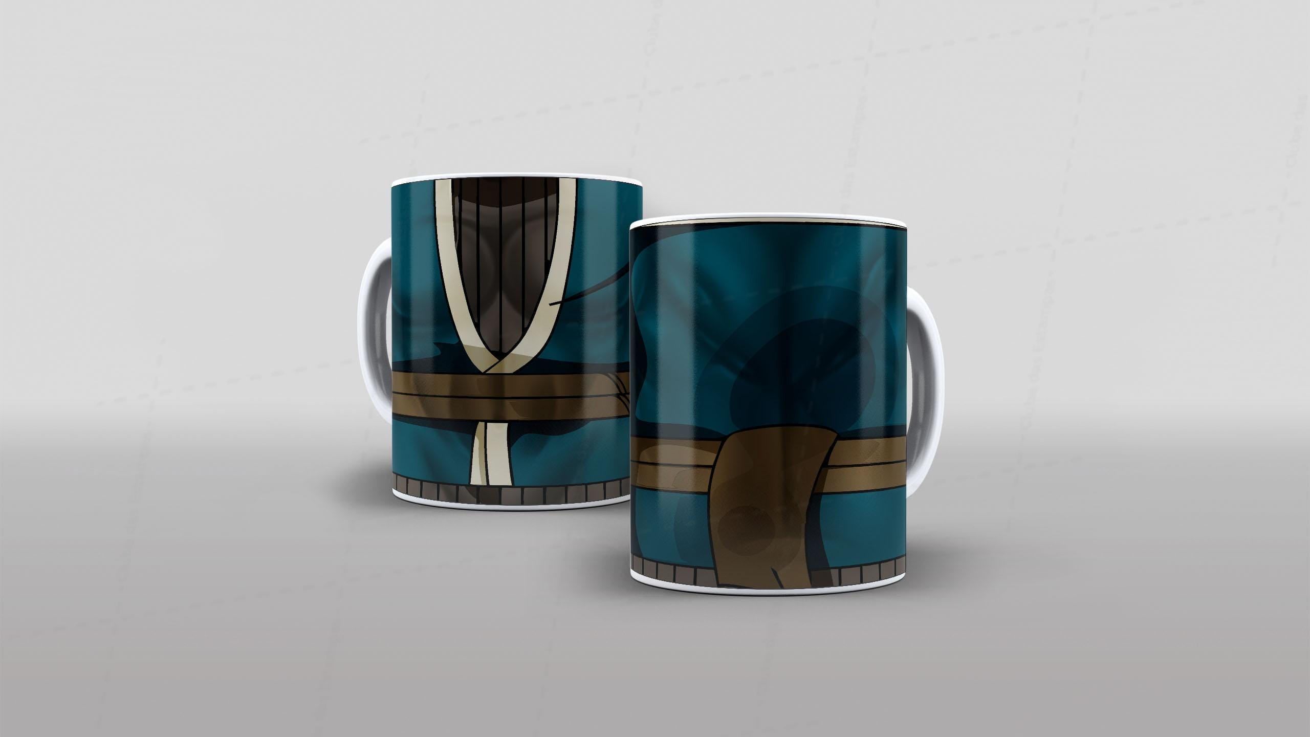 Arte caneca camiseta corpo roupa naruto anime (11-6590