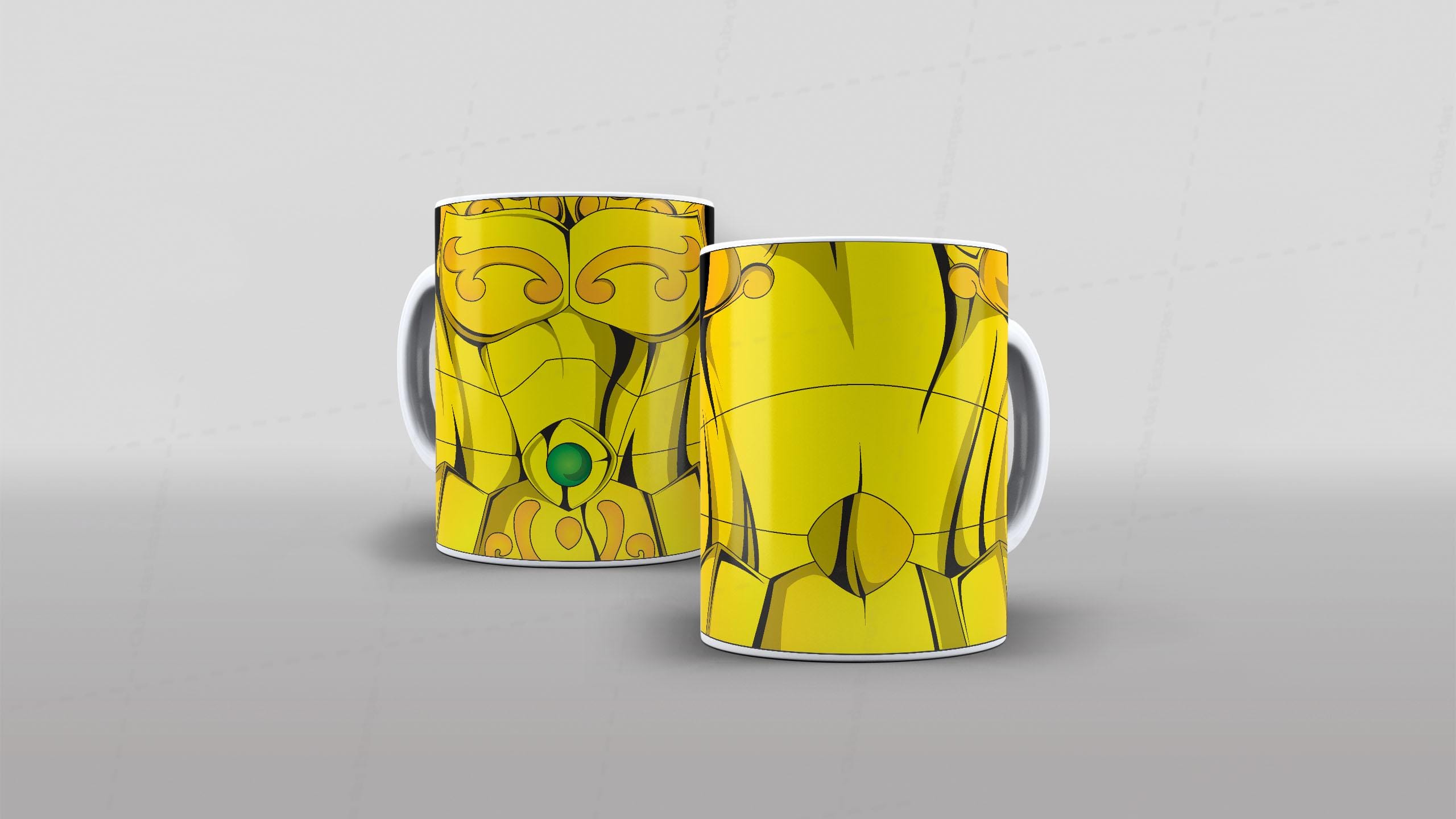 Arte caneca camiseta roupa corpo cavaleiros do zodiaco (5-6650