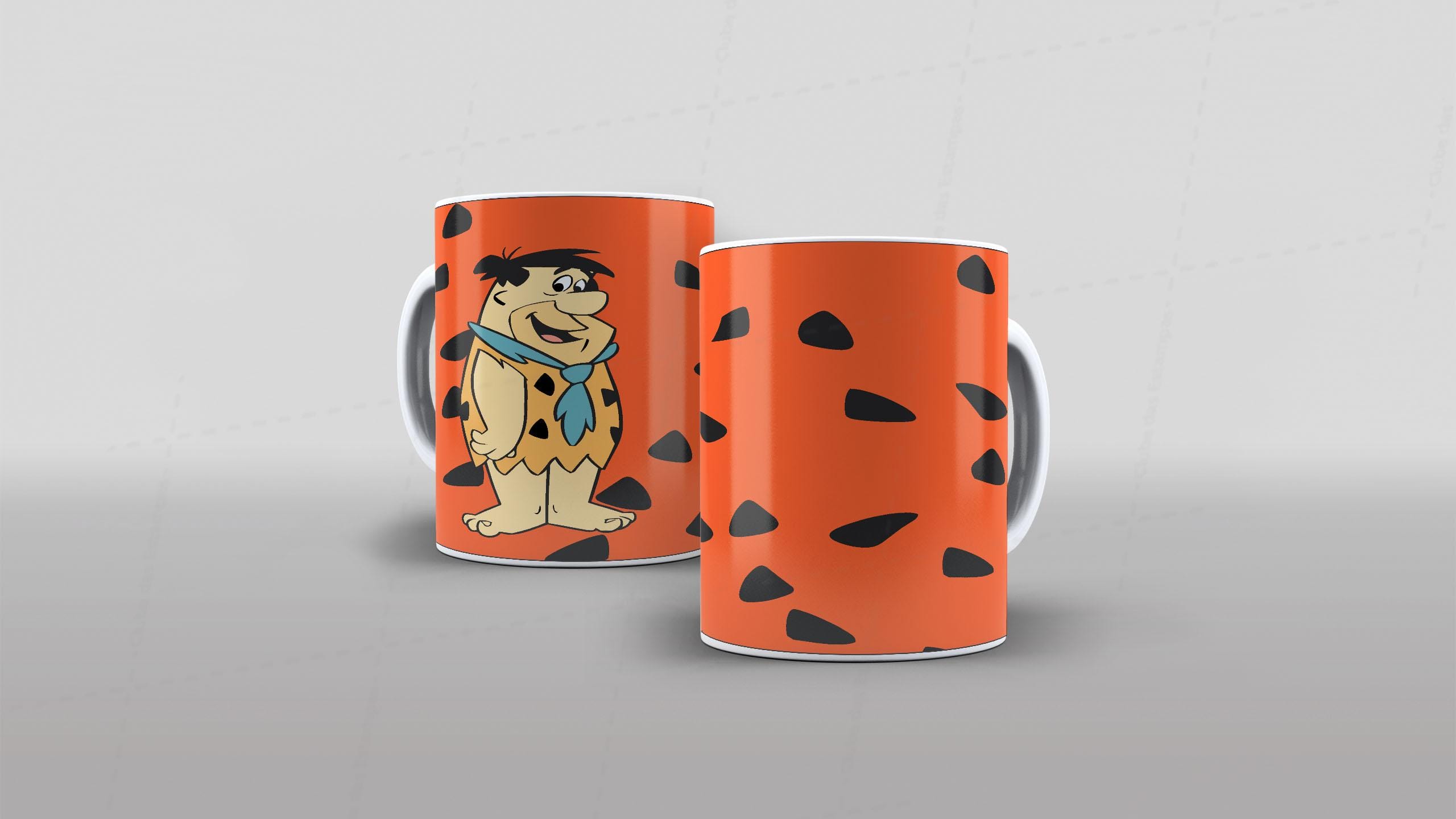 Arte caneca camiseta roupa corpo flinstones (5-6712