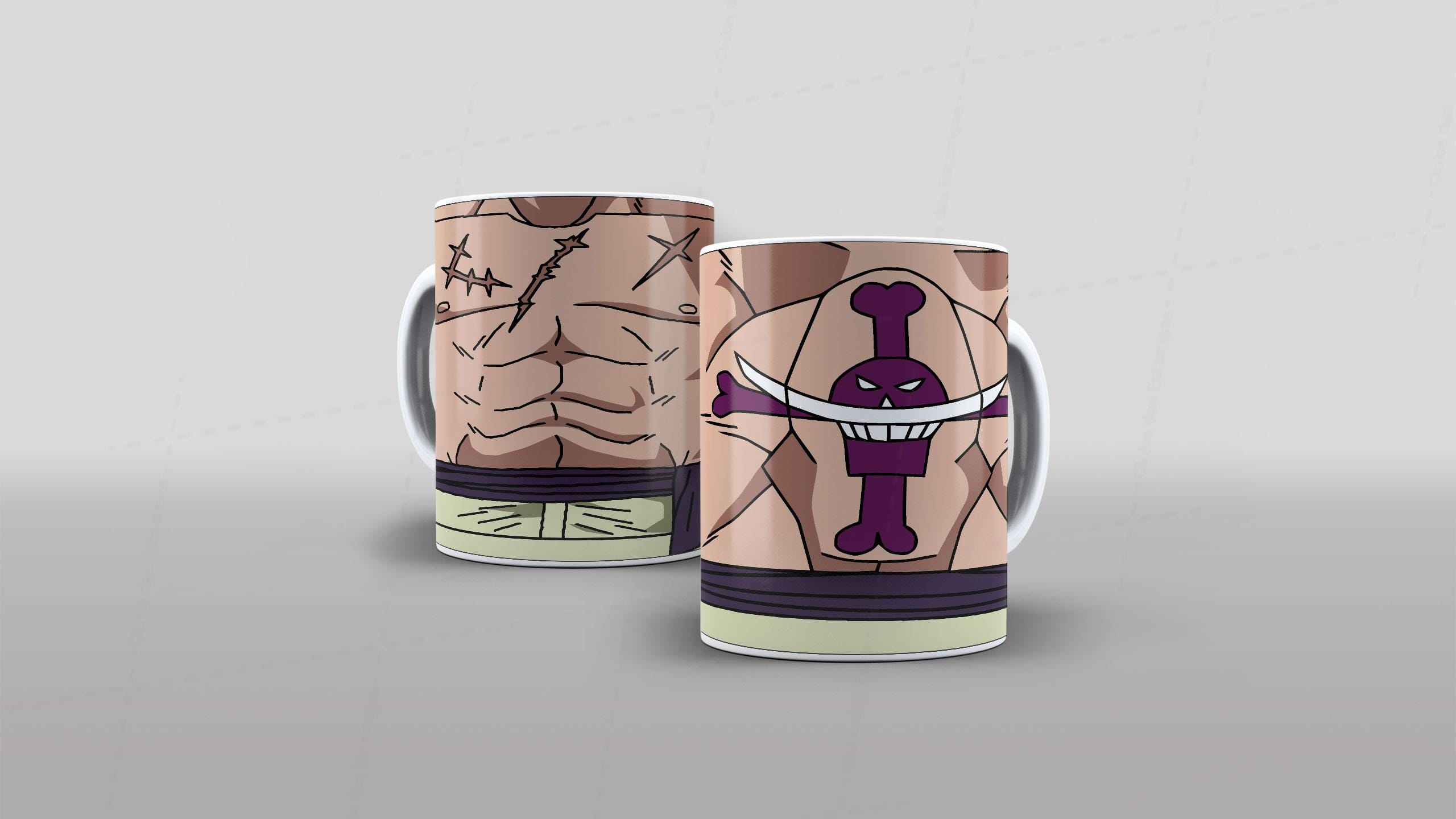 Arte caneca camiseta roupa corpo one piece (3-6779