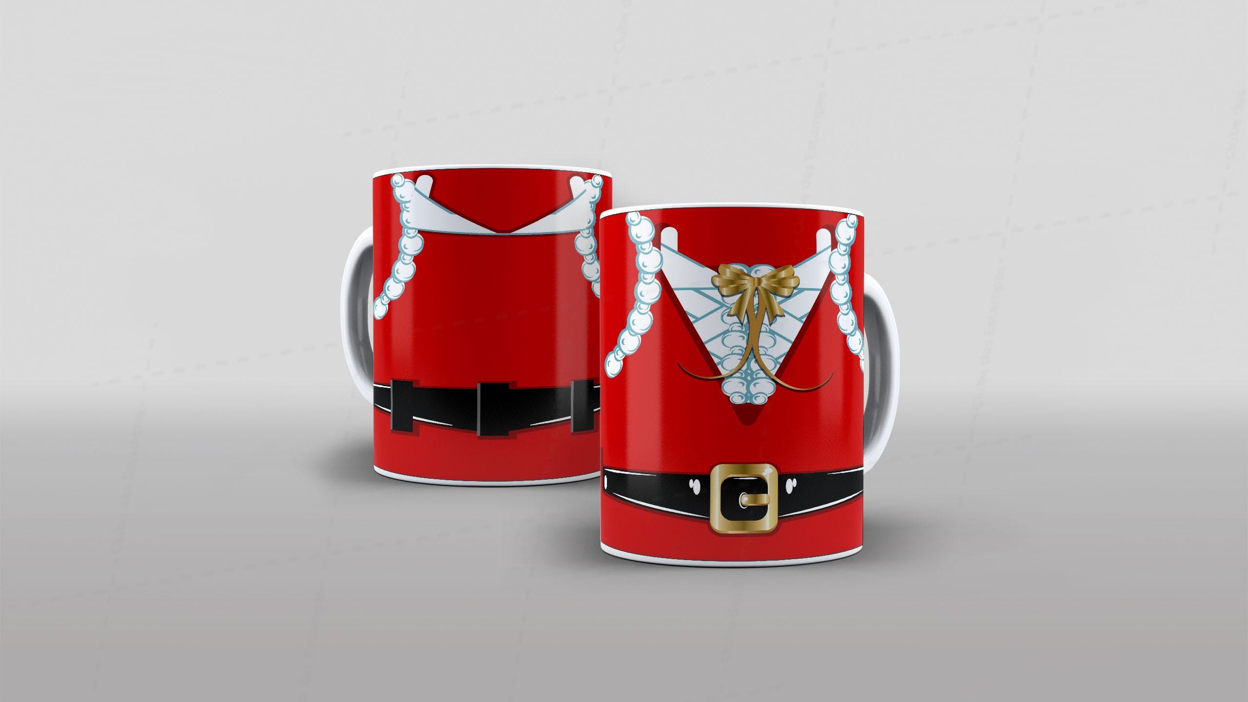 Arte caneca camiseta roupa corpo papai noel-6796