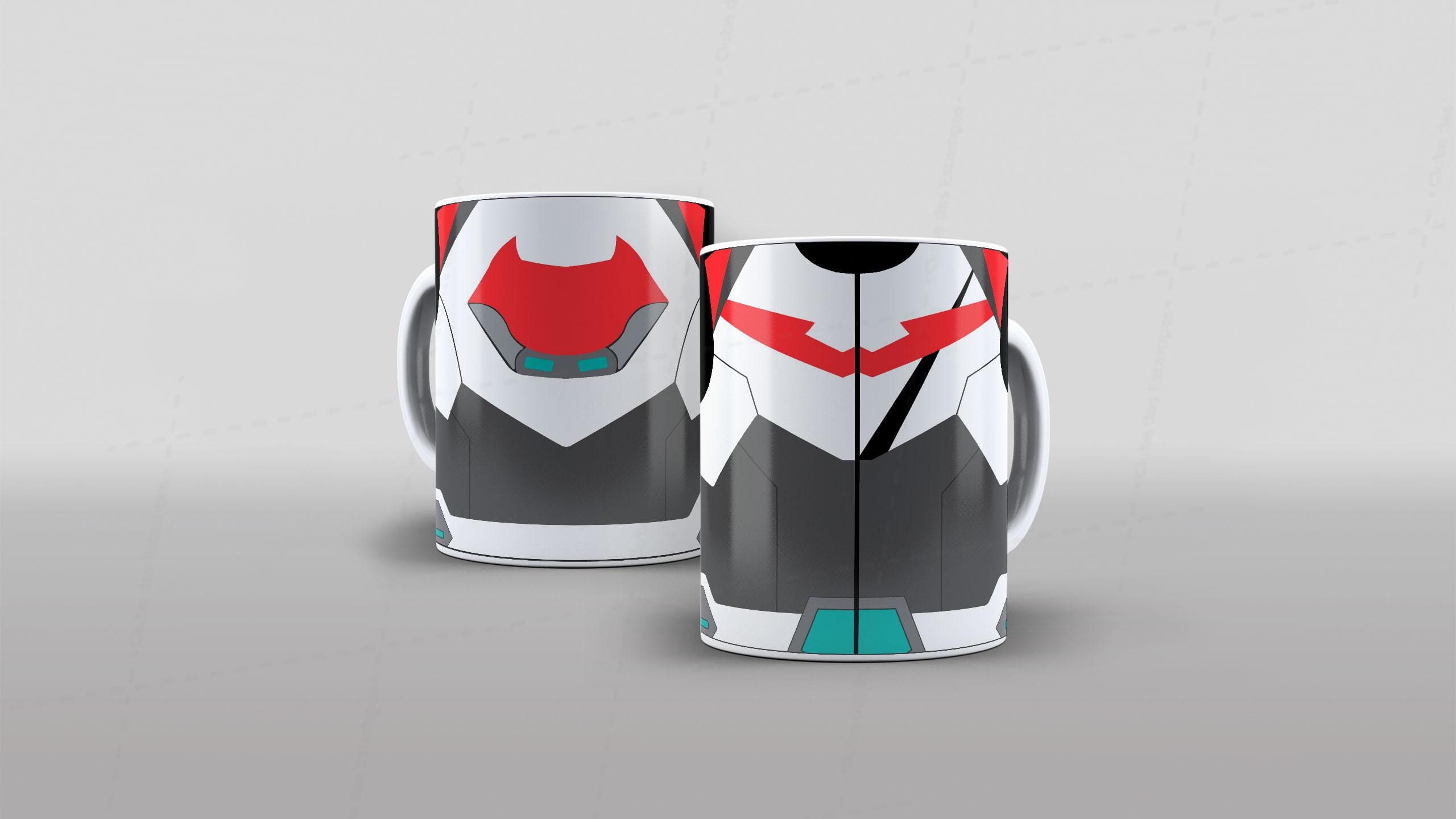 Arte caneca camiseta roupa corpo VOLTRON-6871