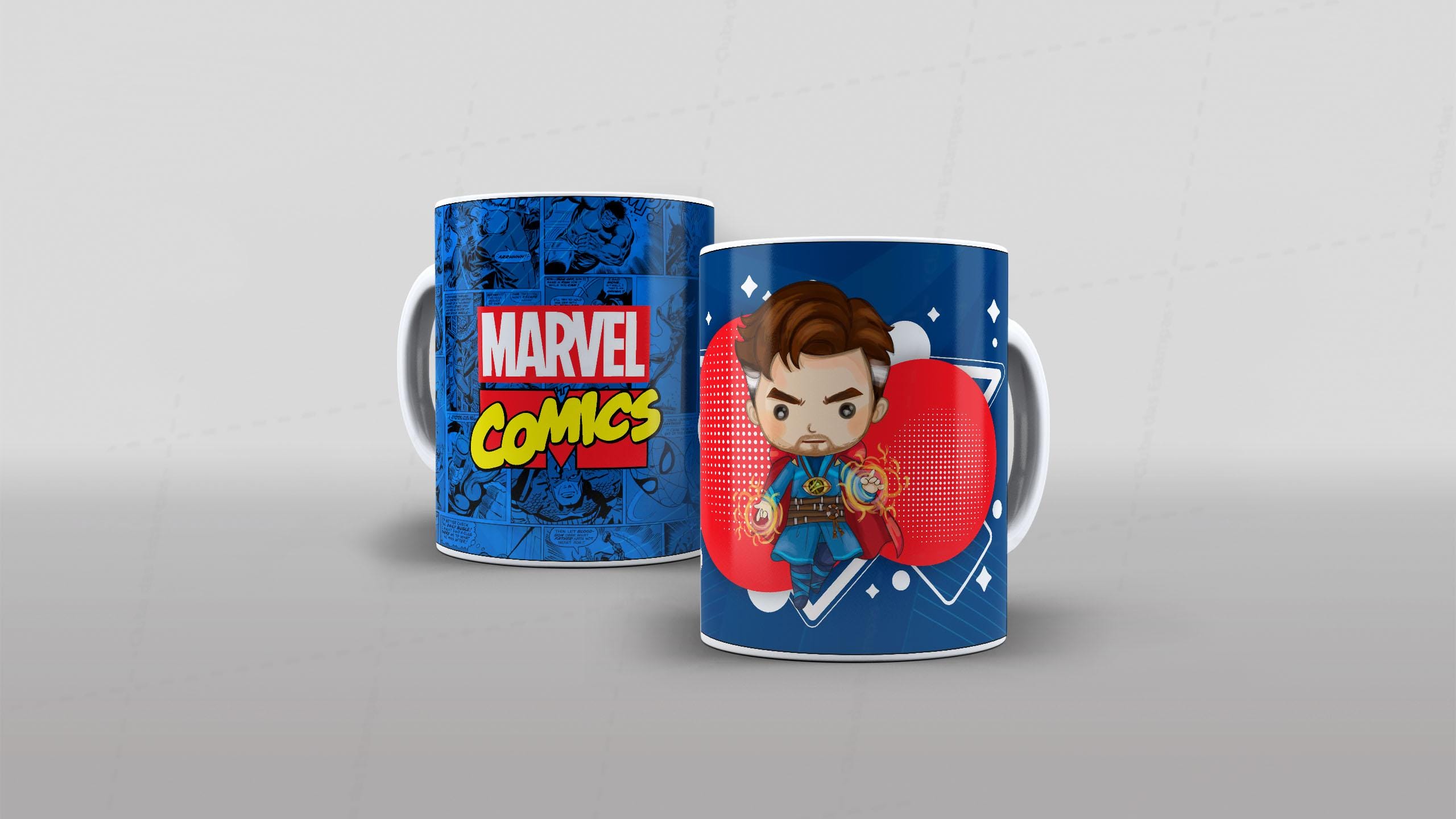 Arte marvel comics herois cute fofo baby (3-6882