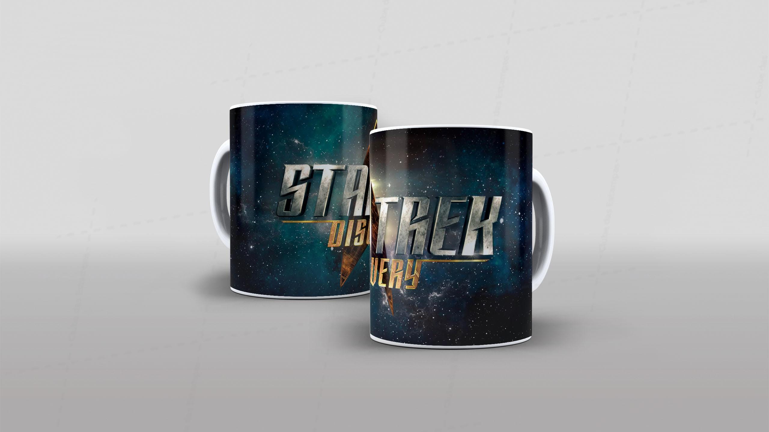 Arte STAR TREK (1) pra caneca-7027
