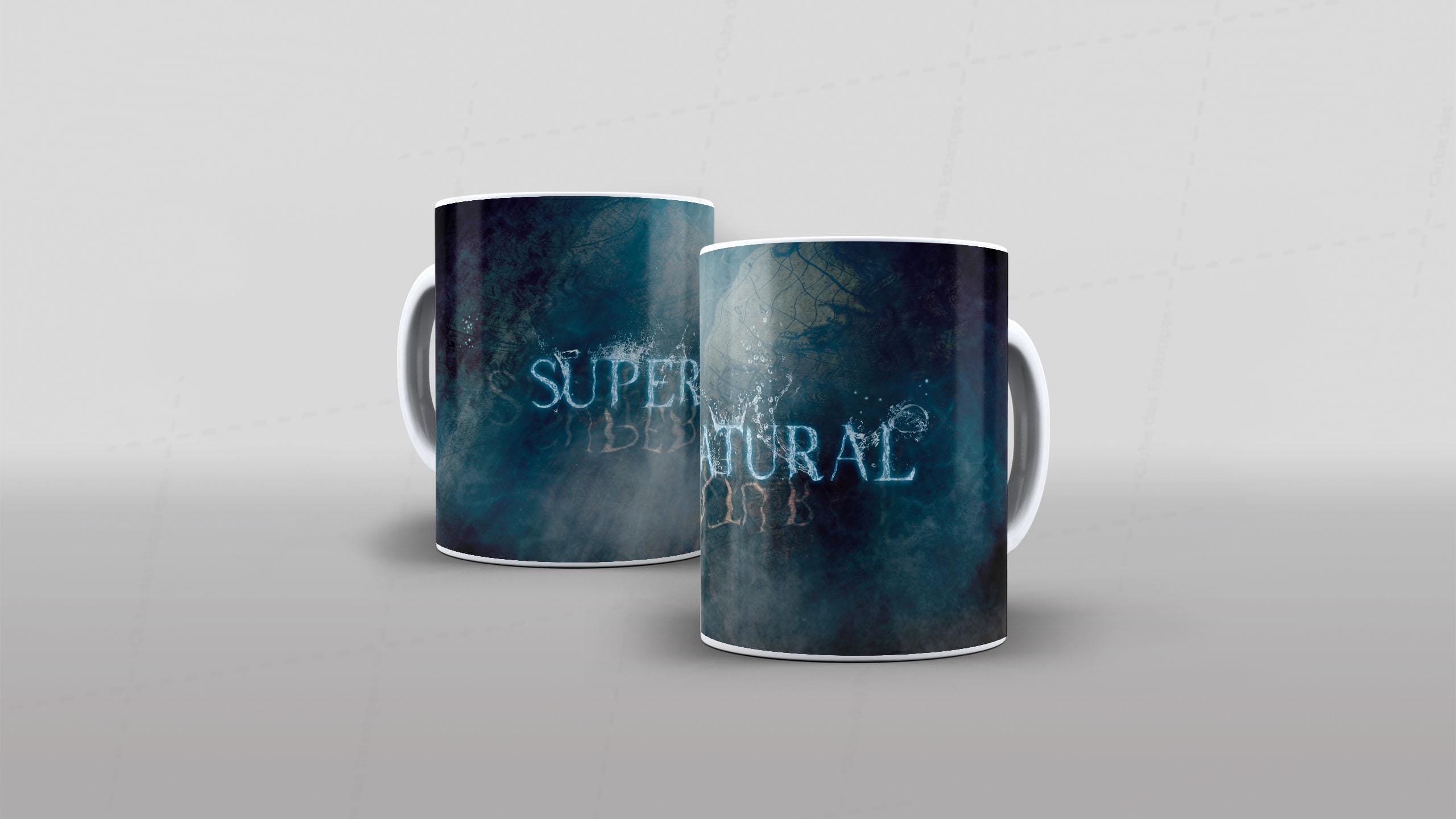 Arte SUPERNATURAL (1) pra caneca-7057