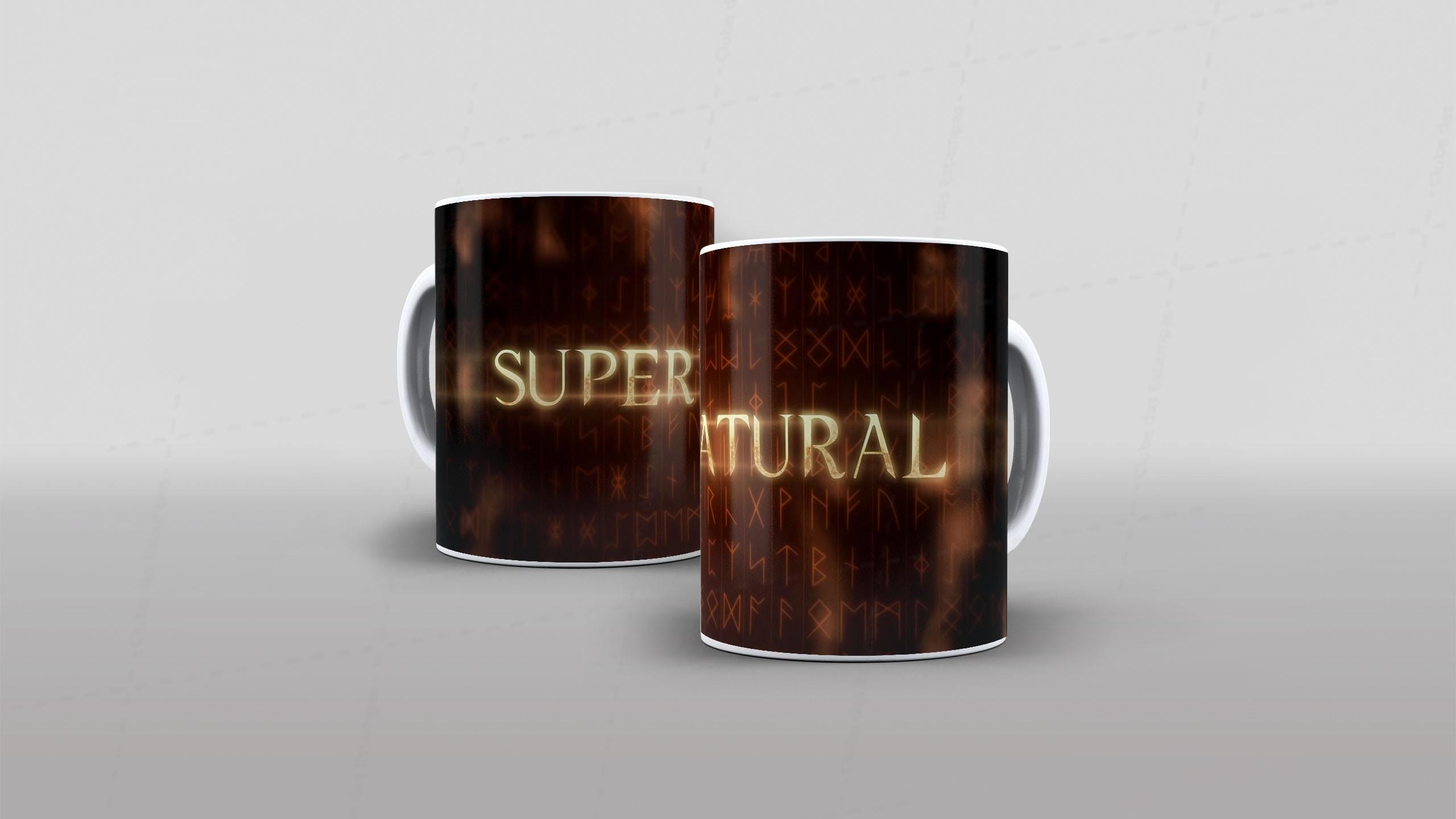 Arte SUPERNATURAL (6) pra caneca-7062