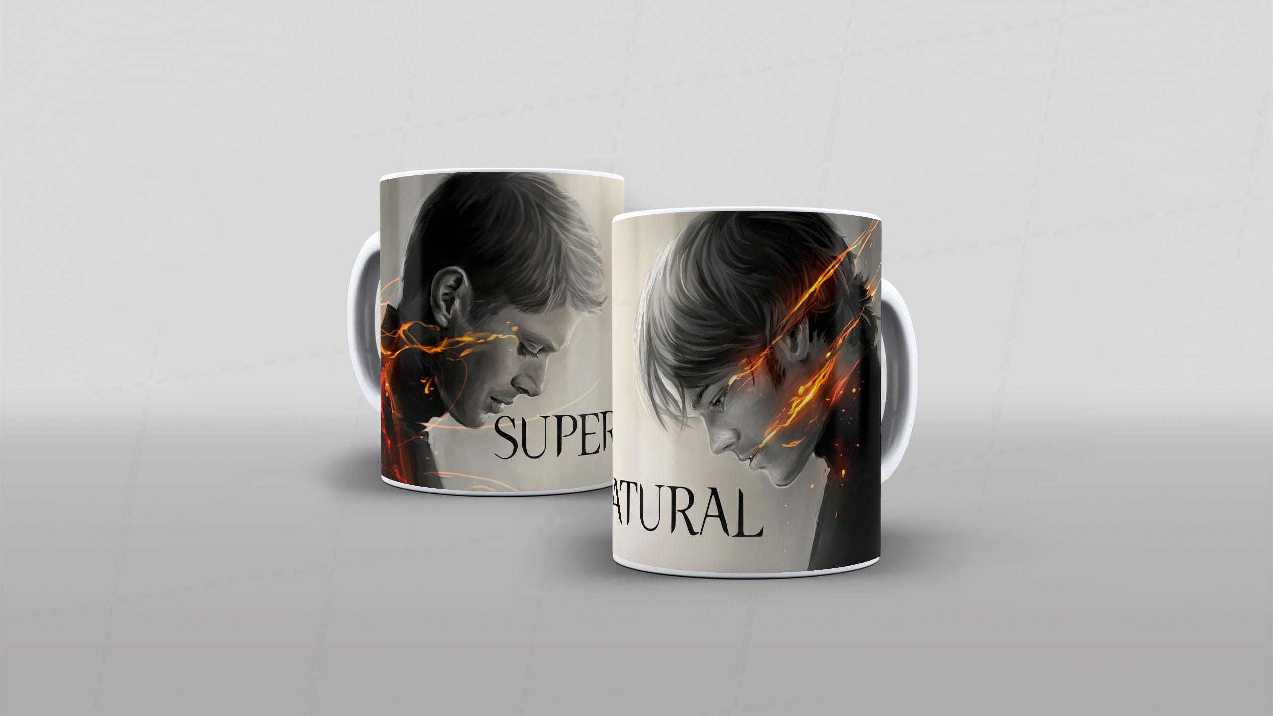 Arte SUPERNATURAL (8) pra caneca-7064