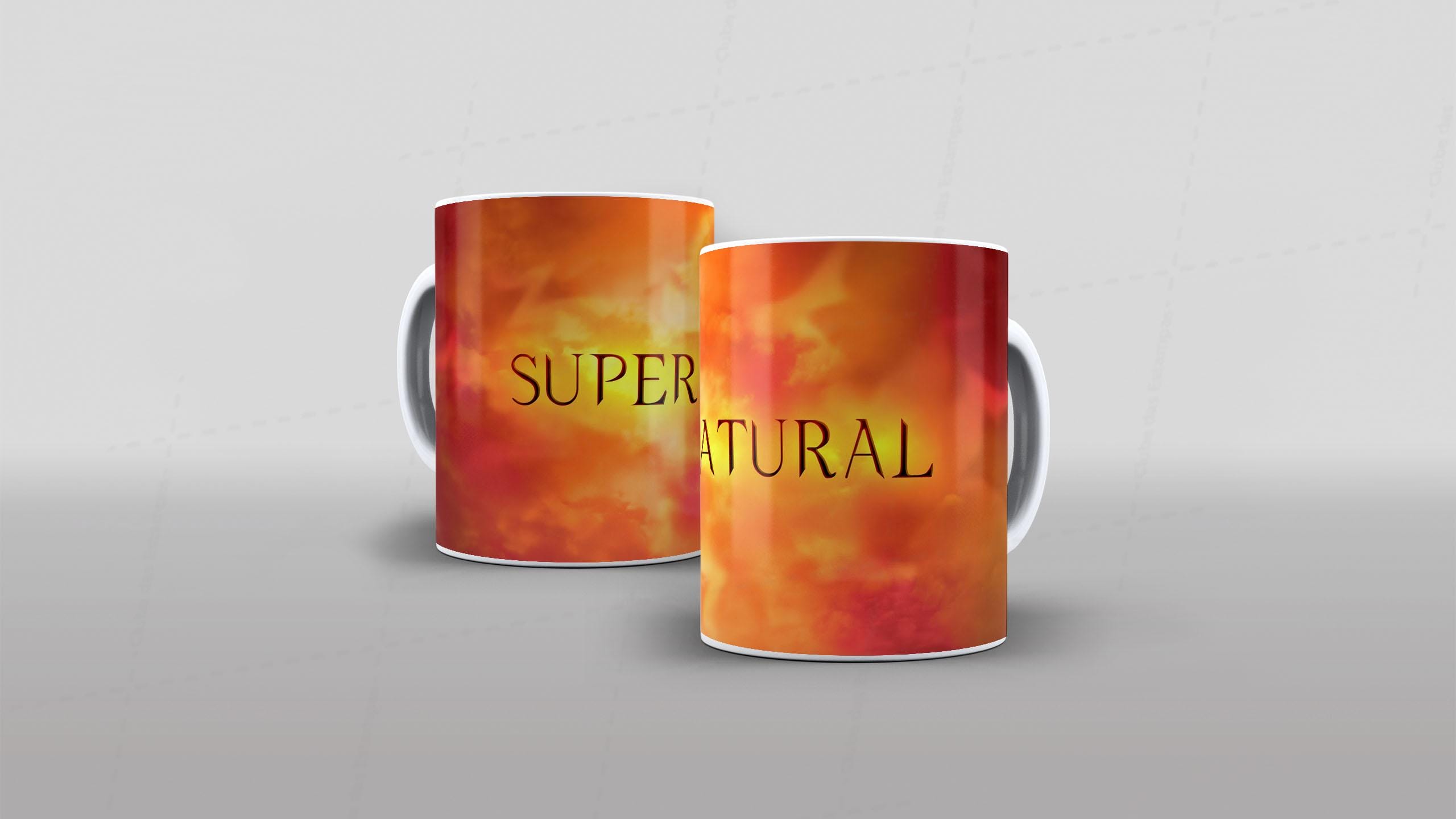 Arte SUPERNATURAL (10) pra caneca-7066