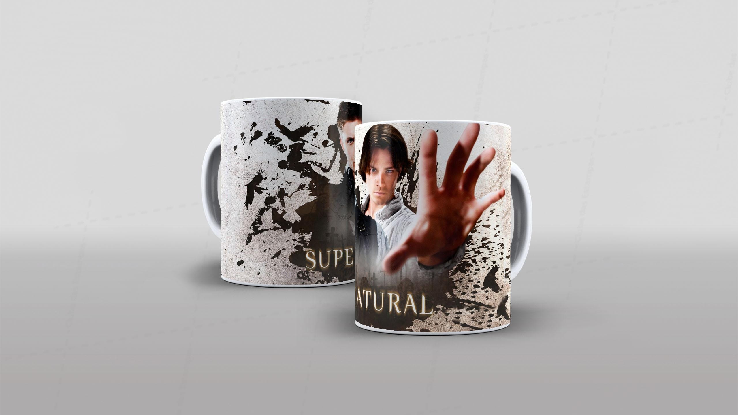 Arte SUPERNATURAL (17) pra caneca-7073