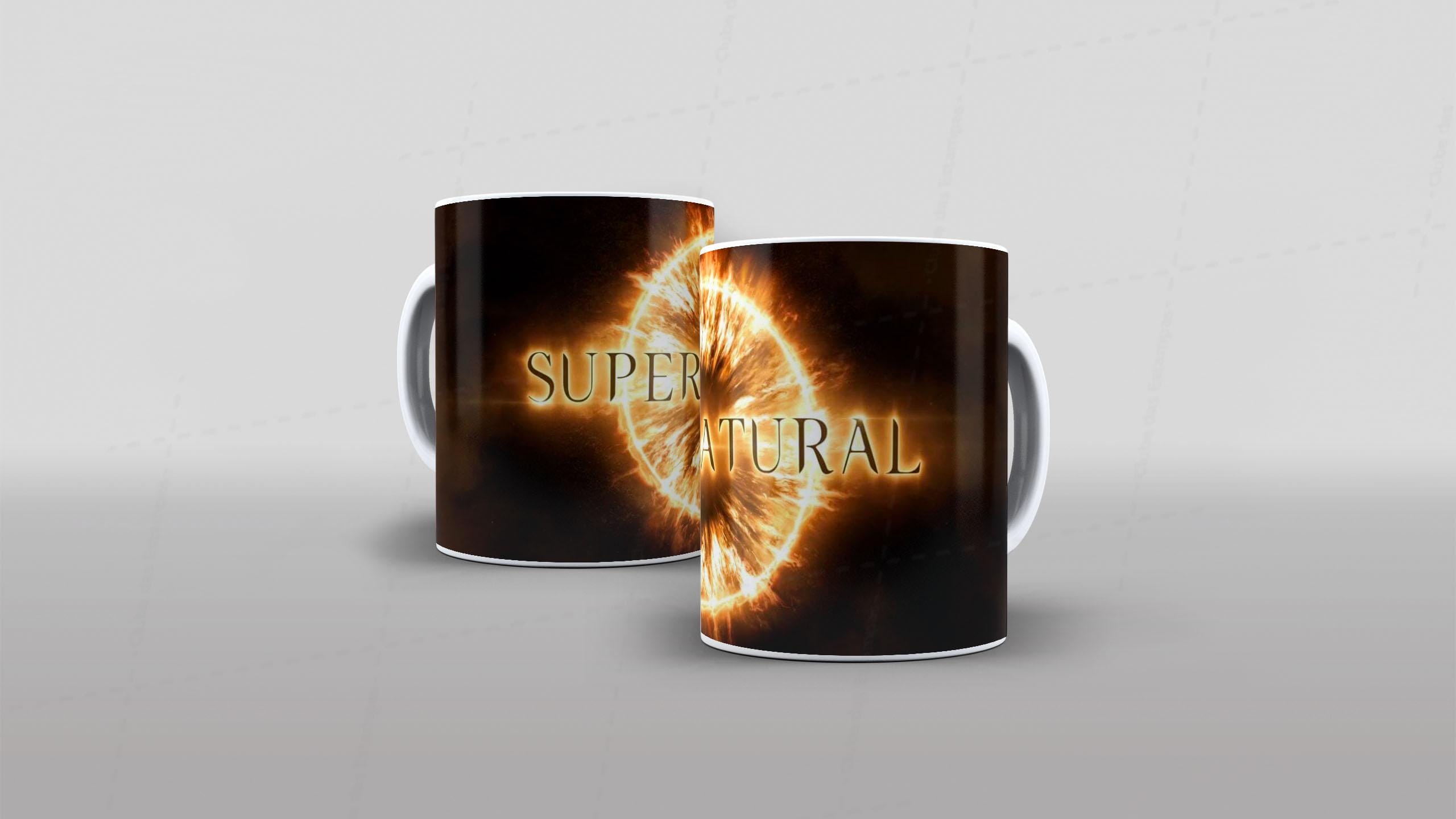 Arte SUPERNATURAL (19) pra caneca-7075