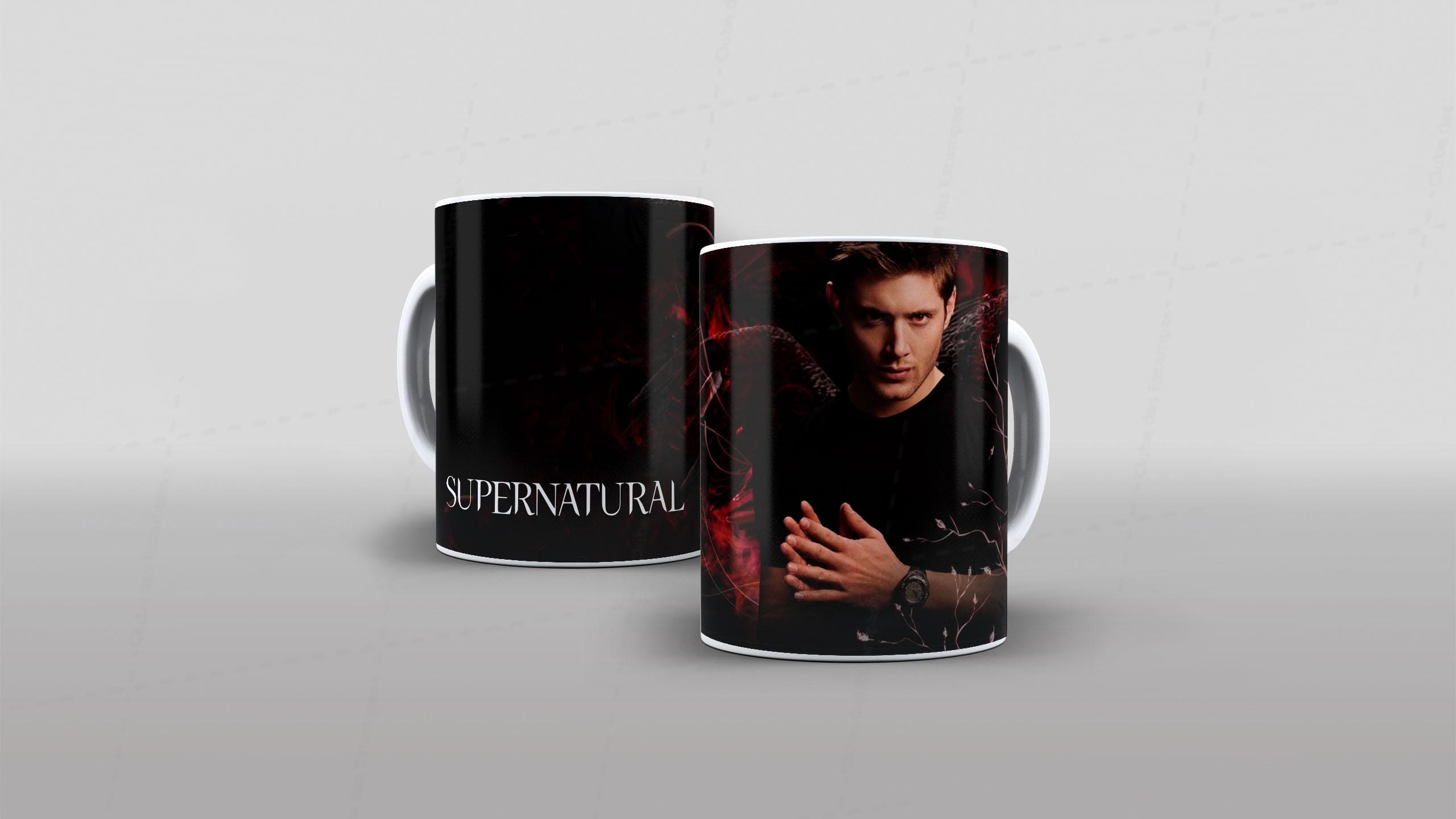 Arte SUPERNATURAL (23) pra caneca-7079