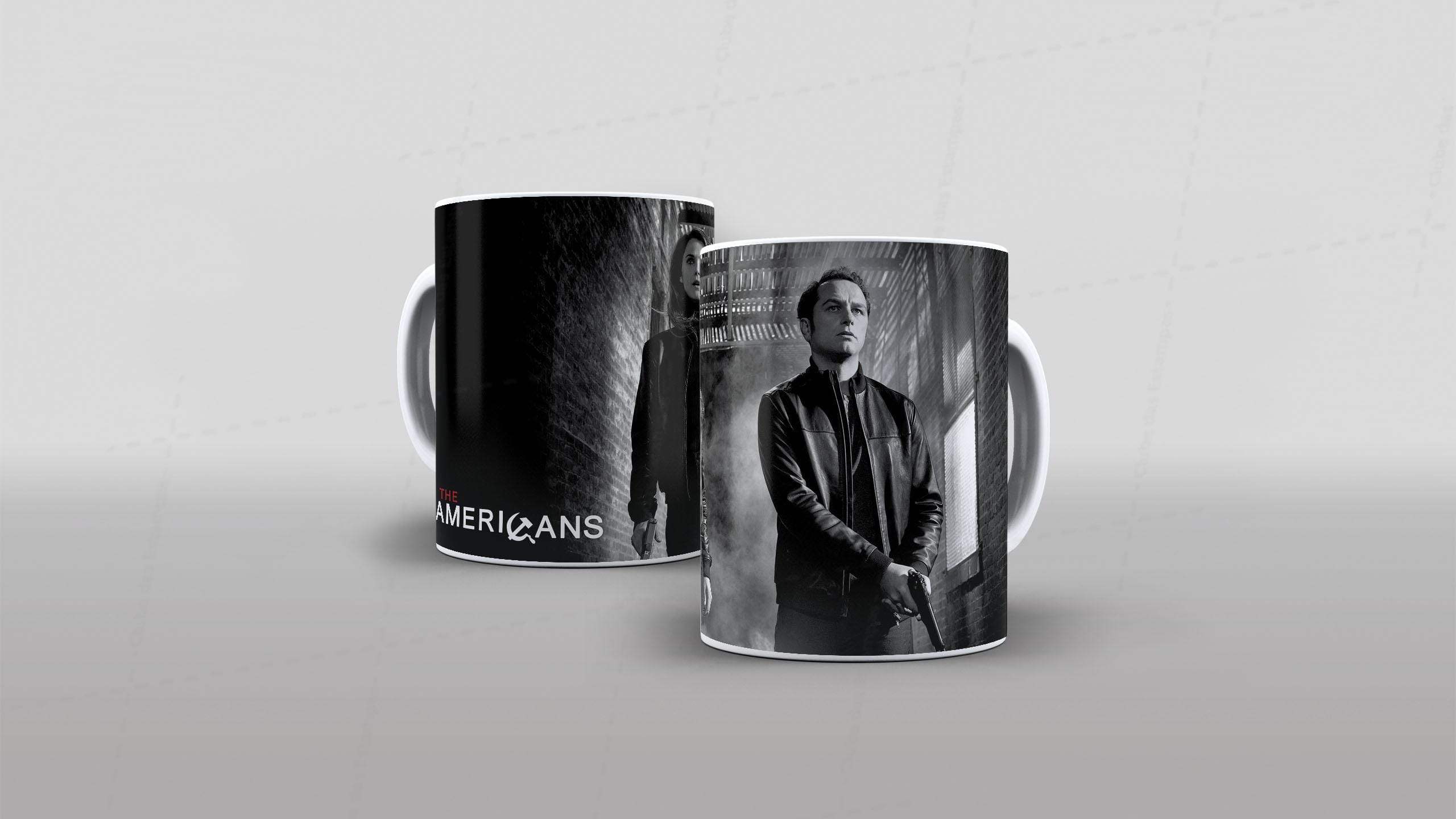 Arte THE AMERICANS (1) pra caneca-7110