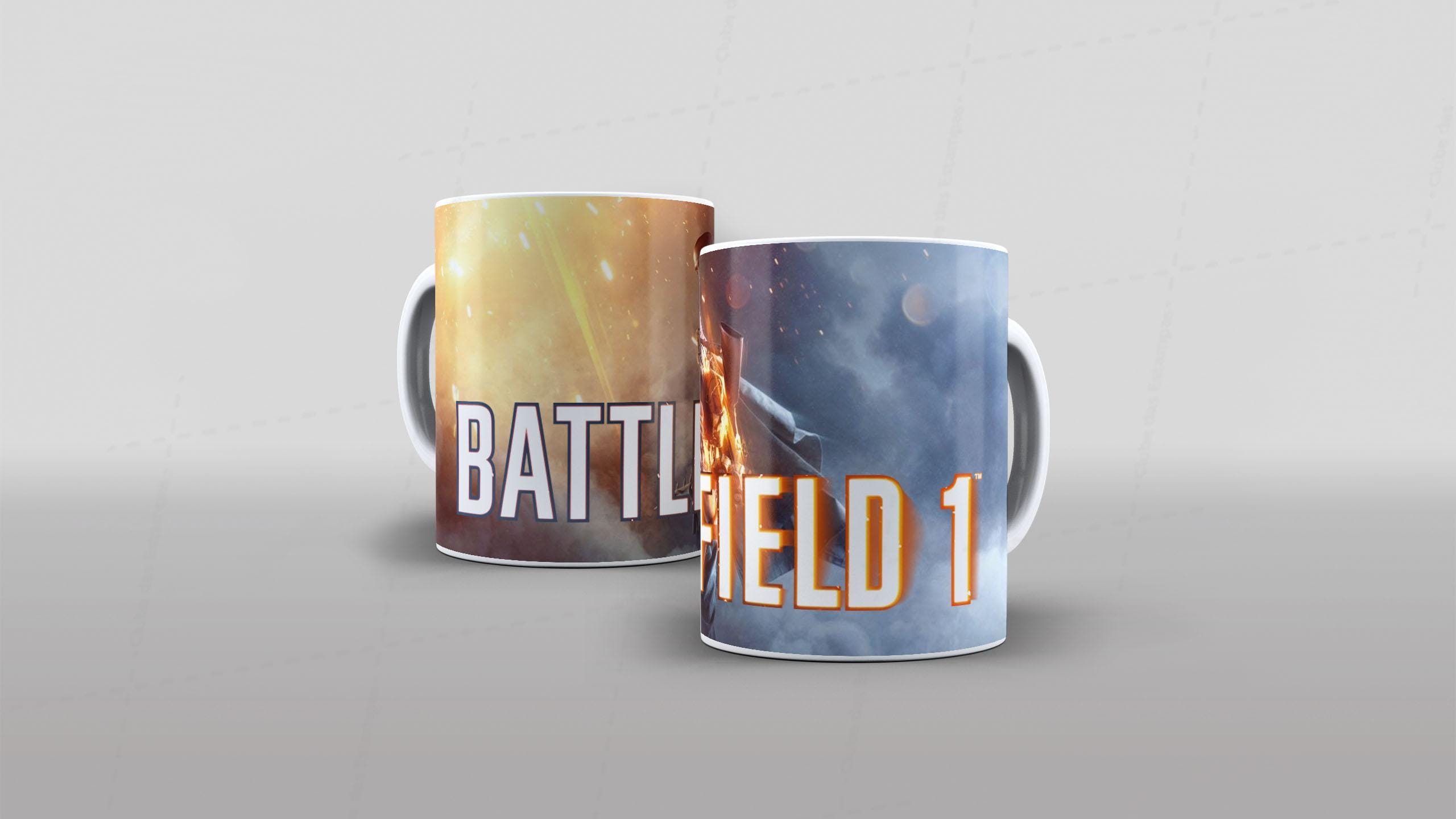 Arte battlefield tema video-game (8-7154