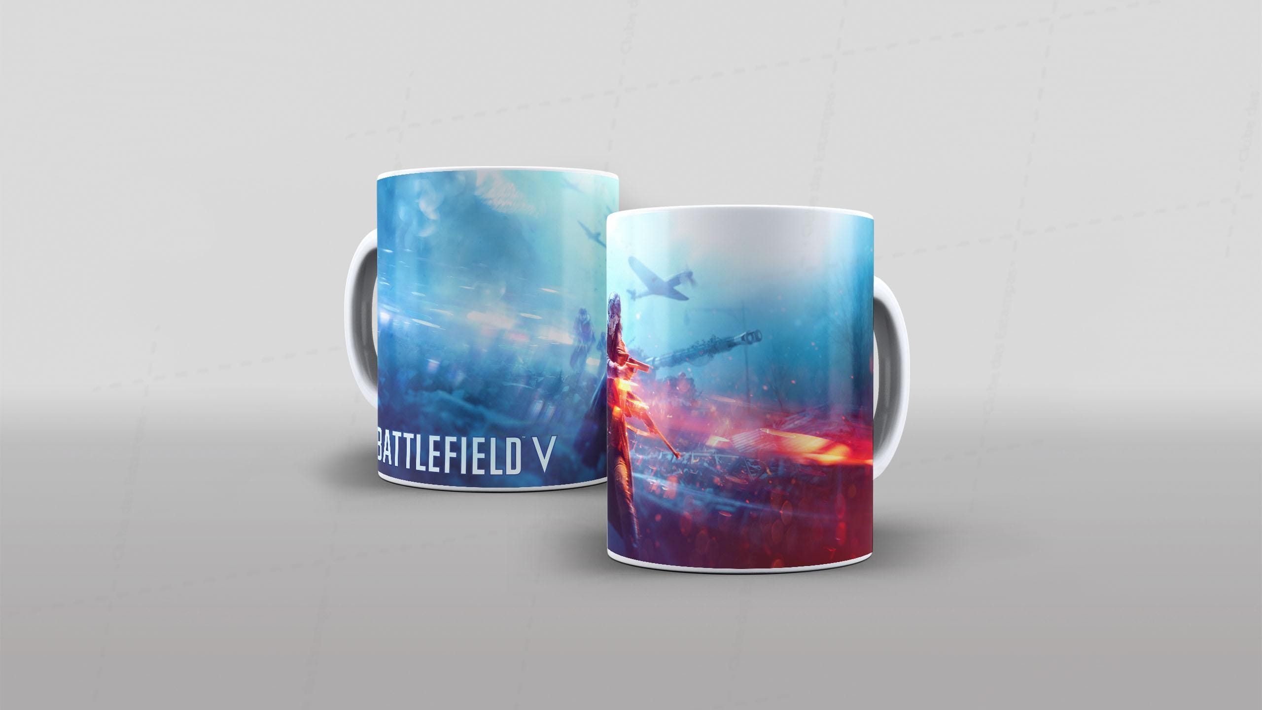 Arte battlefield tema video-game (11-7157