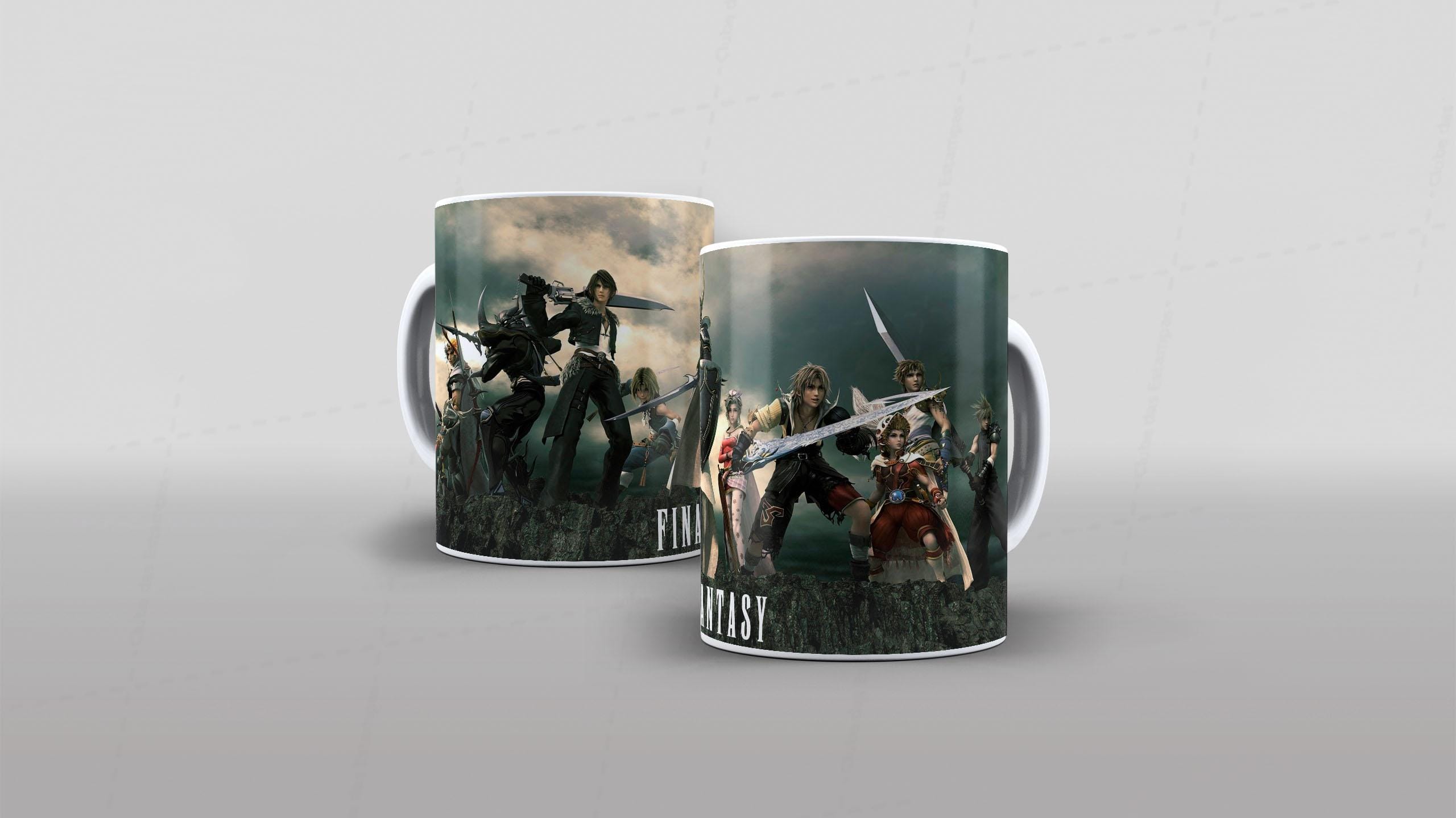 Arte Final Fantasy tema video-game (12-7280