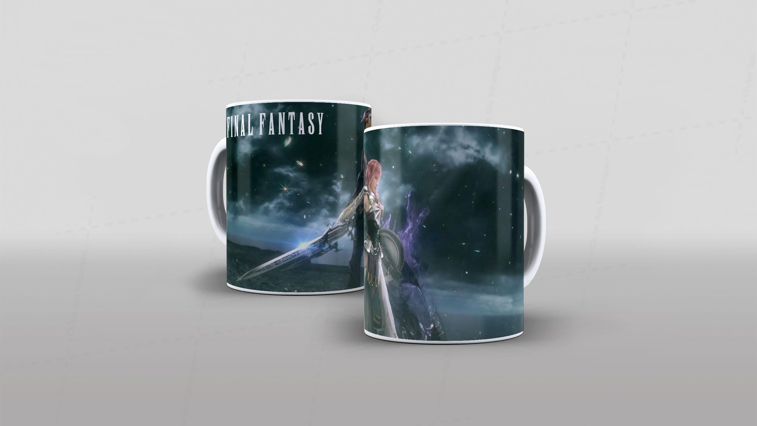 Arte Final Fantasy tema video-game (19-7287