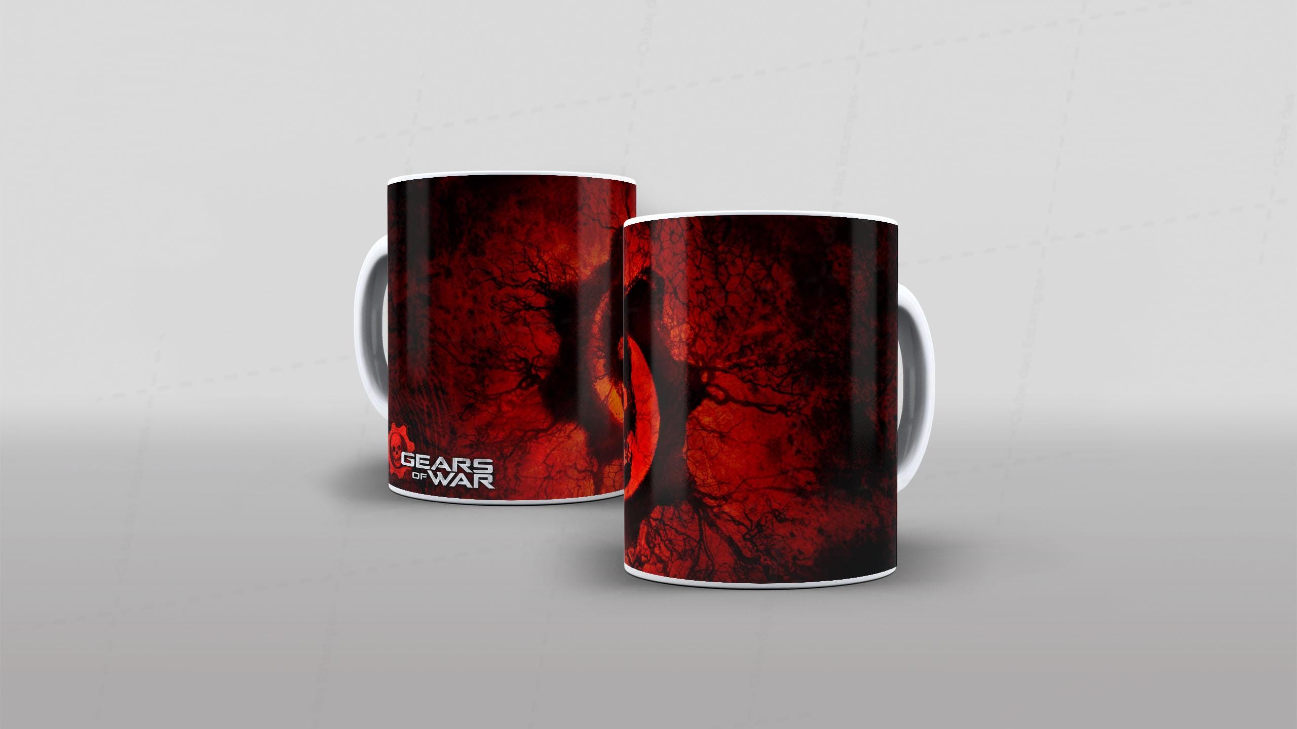 Arte Gears Of War tema video-game (6-7310