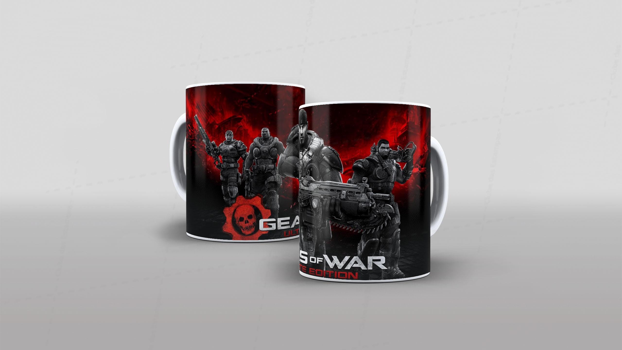 Arte Gears Of War tema video-game (10-7314