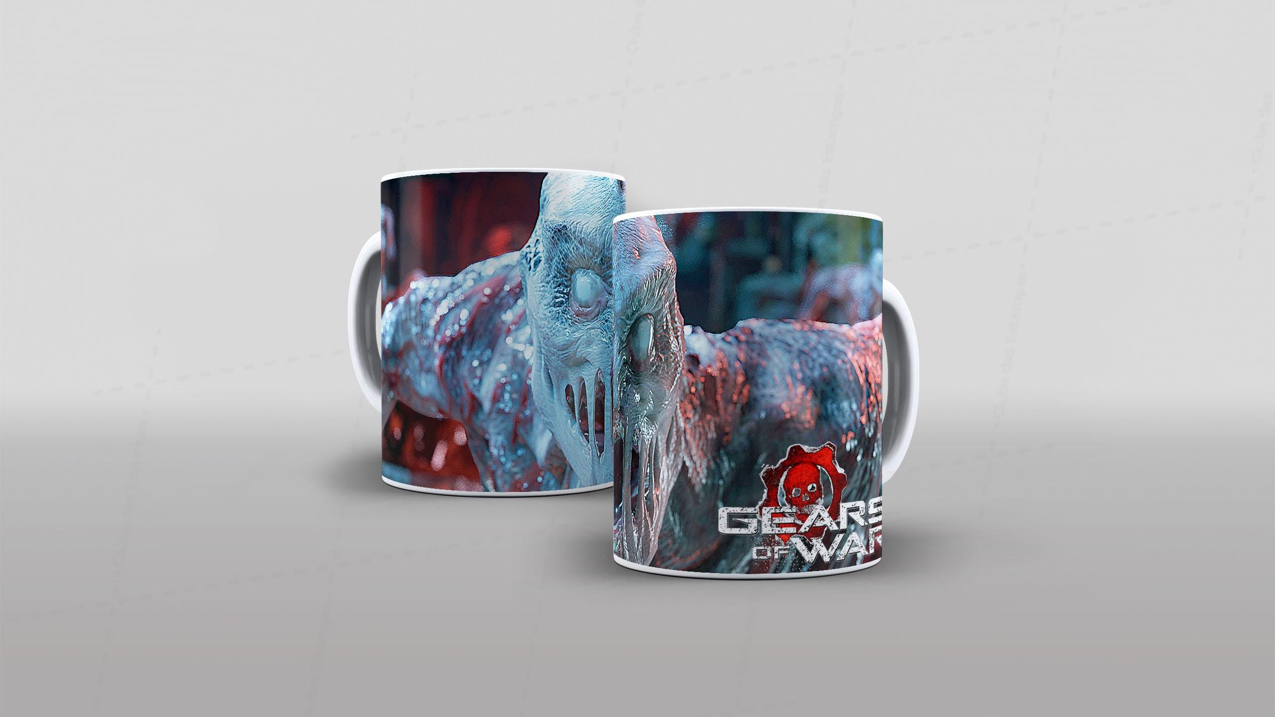 Arte Gears Of War tema video-game (15-7319