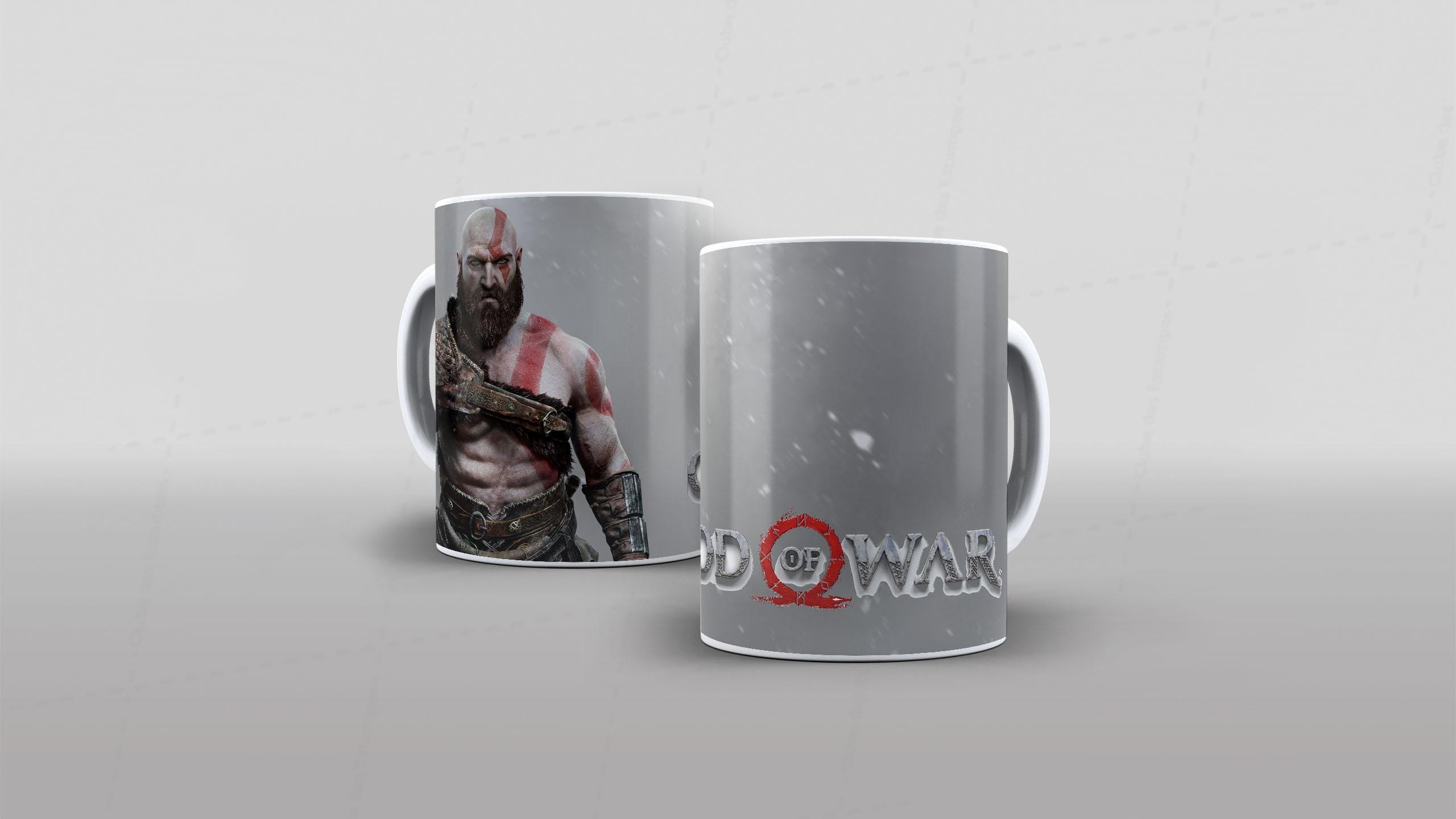 Arte GOD OF WAR tema video-game (1-7338