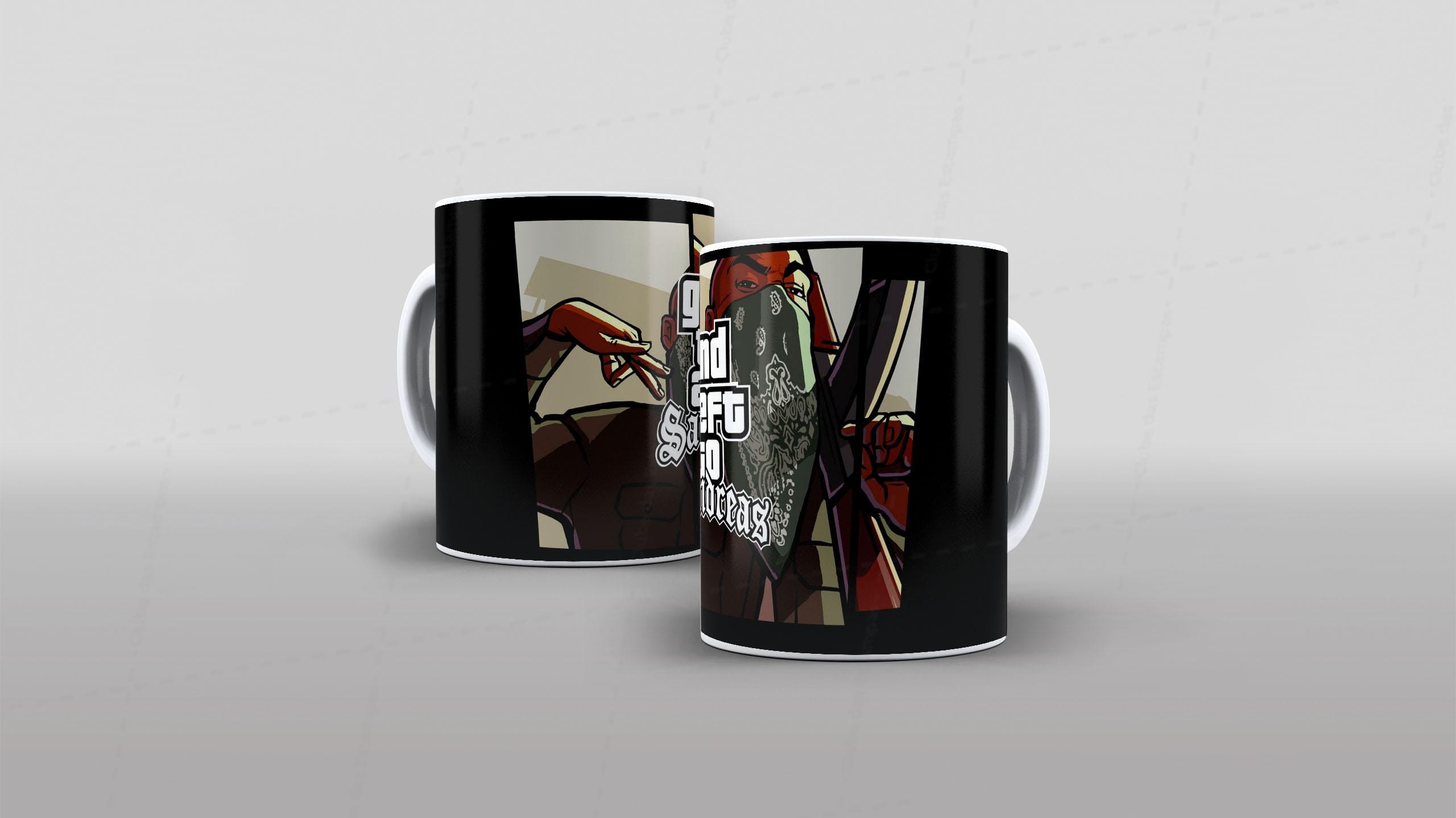 Arte GTA tema video-game (8-7350