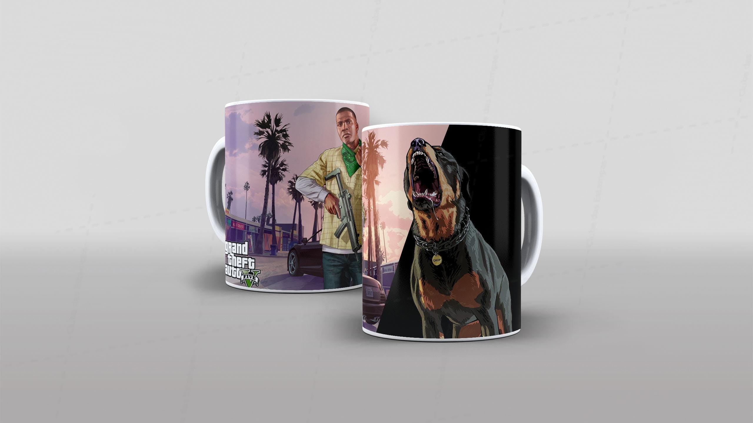 Arte GTA tema video-game (9-7351