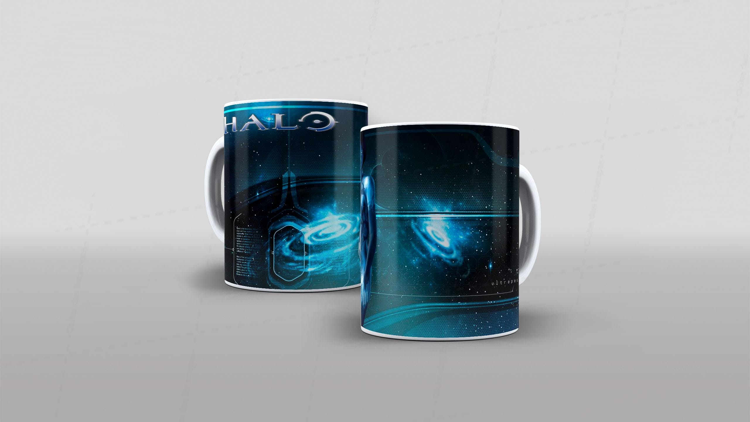 Arte HALO tema video-game (5-7362