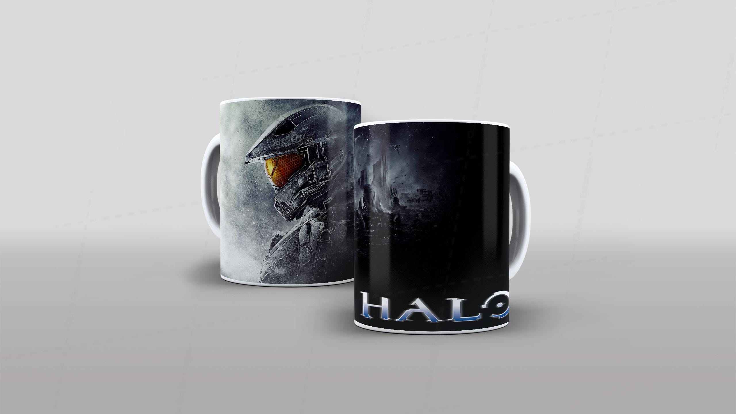 Arte HALO tema video-game (8-7365