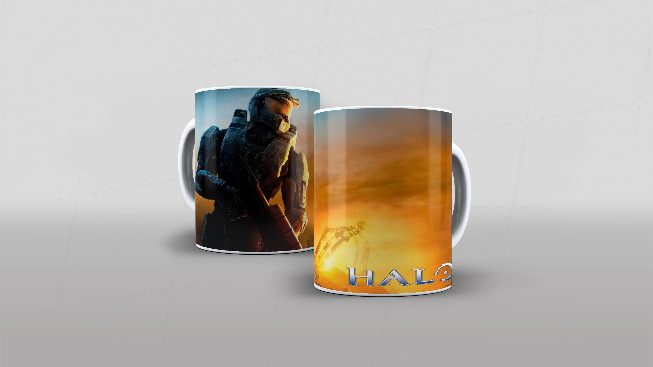 Arte HALO tema video-game (12-7369