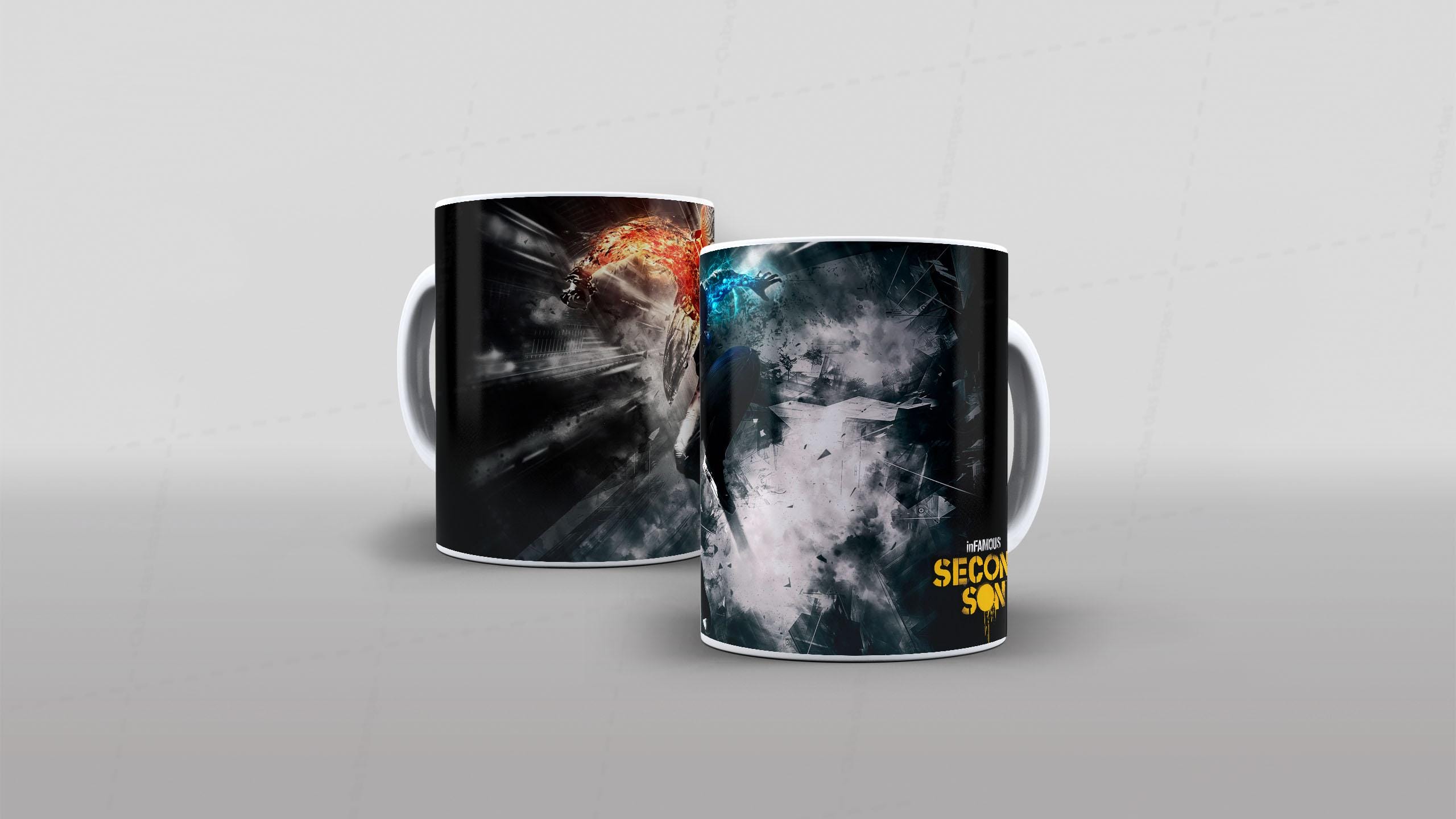 Arte Infamous tema video-game (3-7419