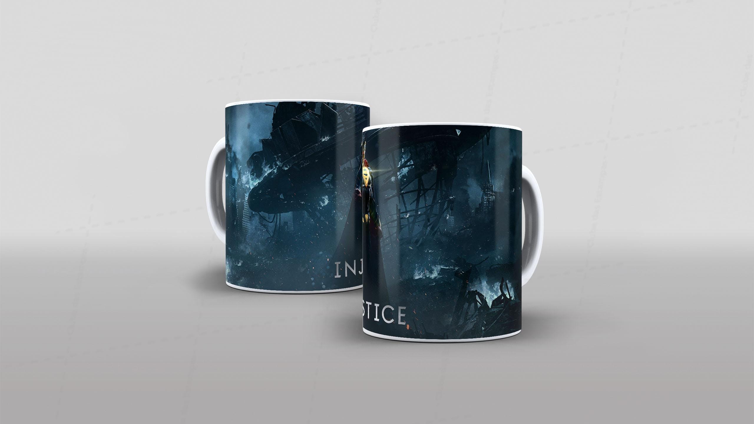 Arte Injustice tema video-game (13-7443