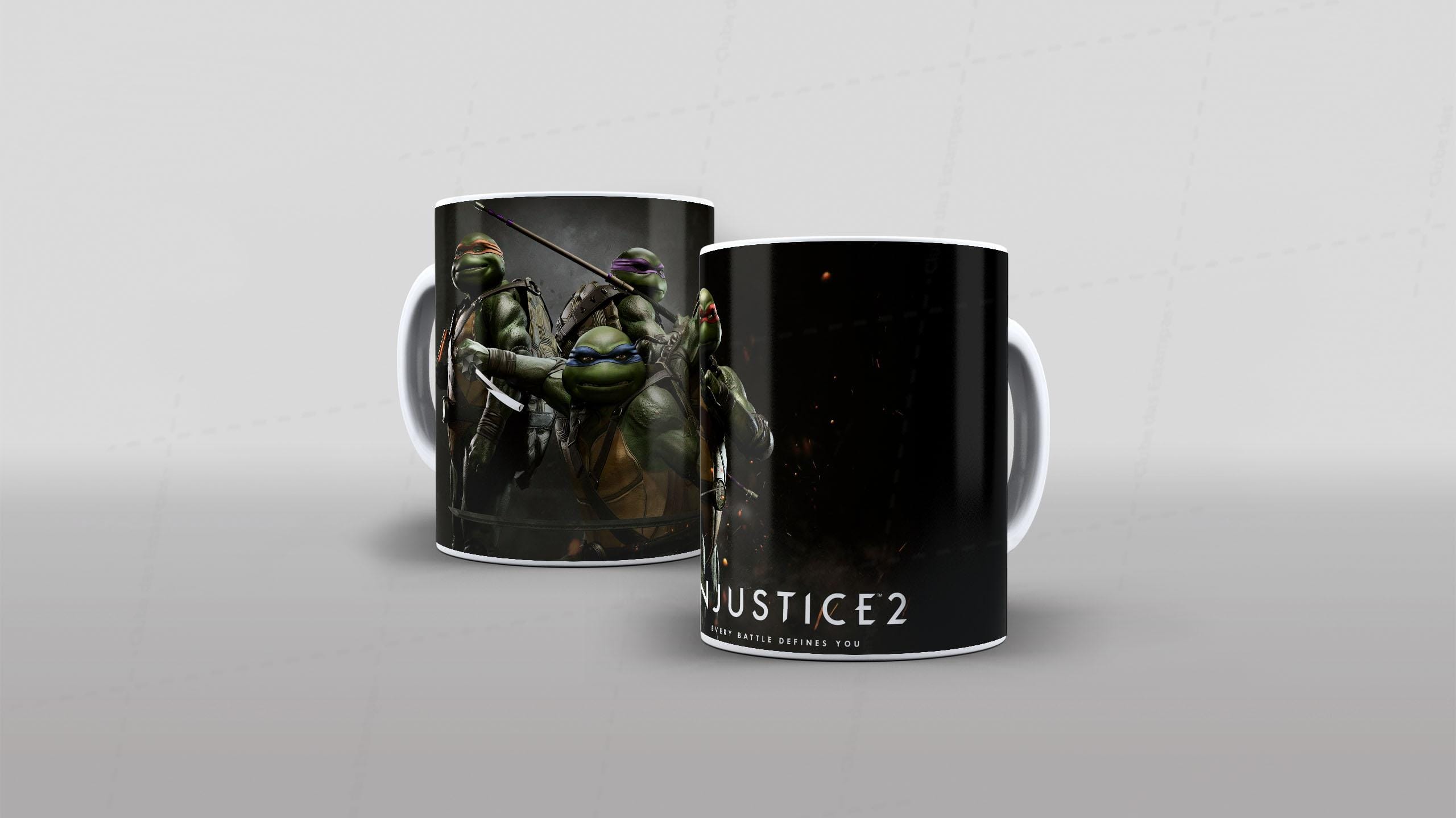Arte Injustice tema video-game (16-7446