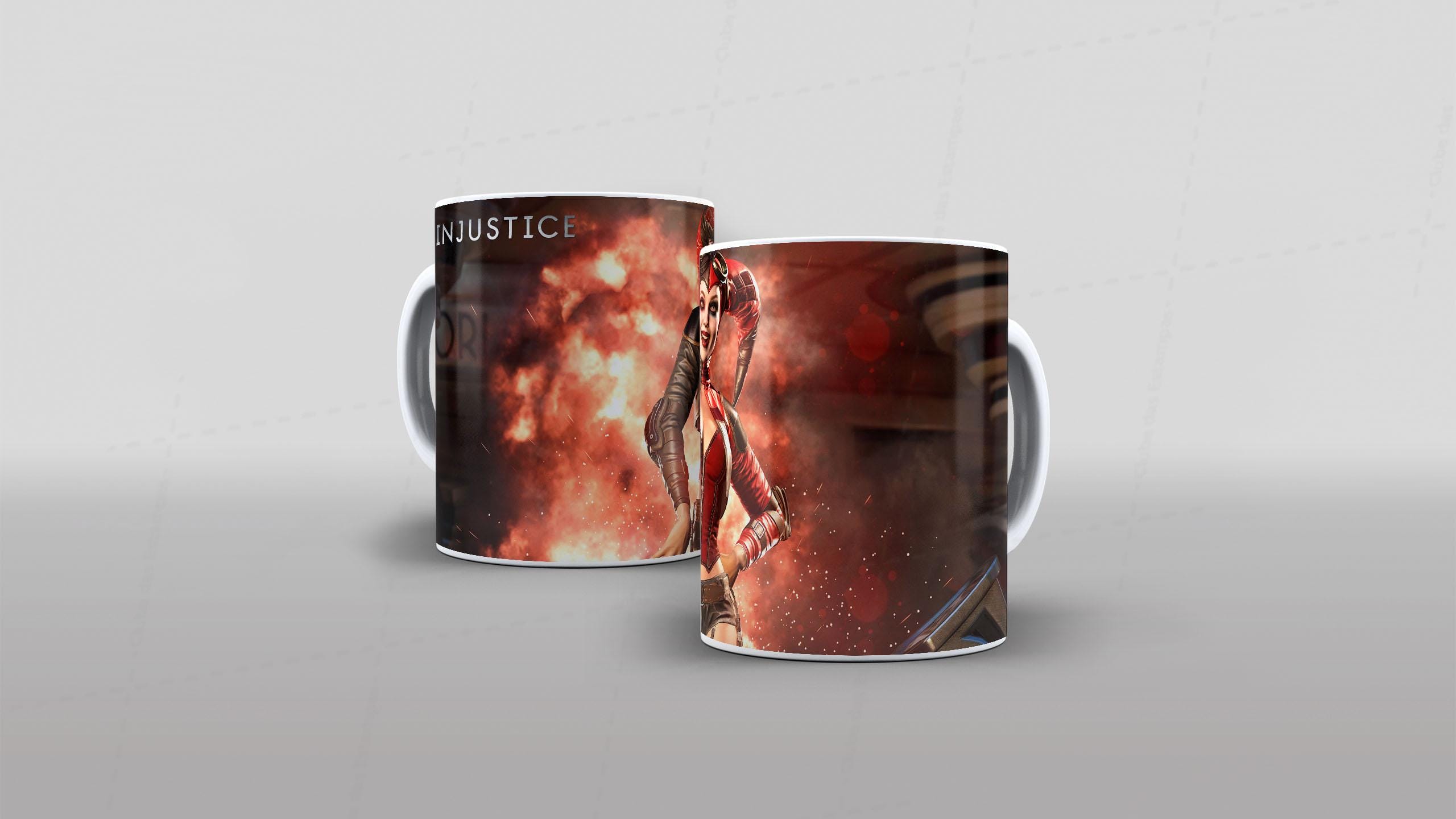 Arte Injustice tema video-game (27-7457