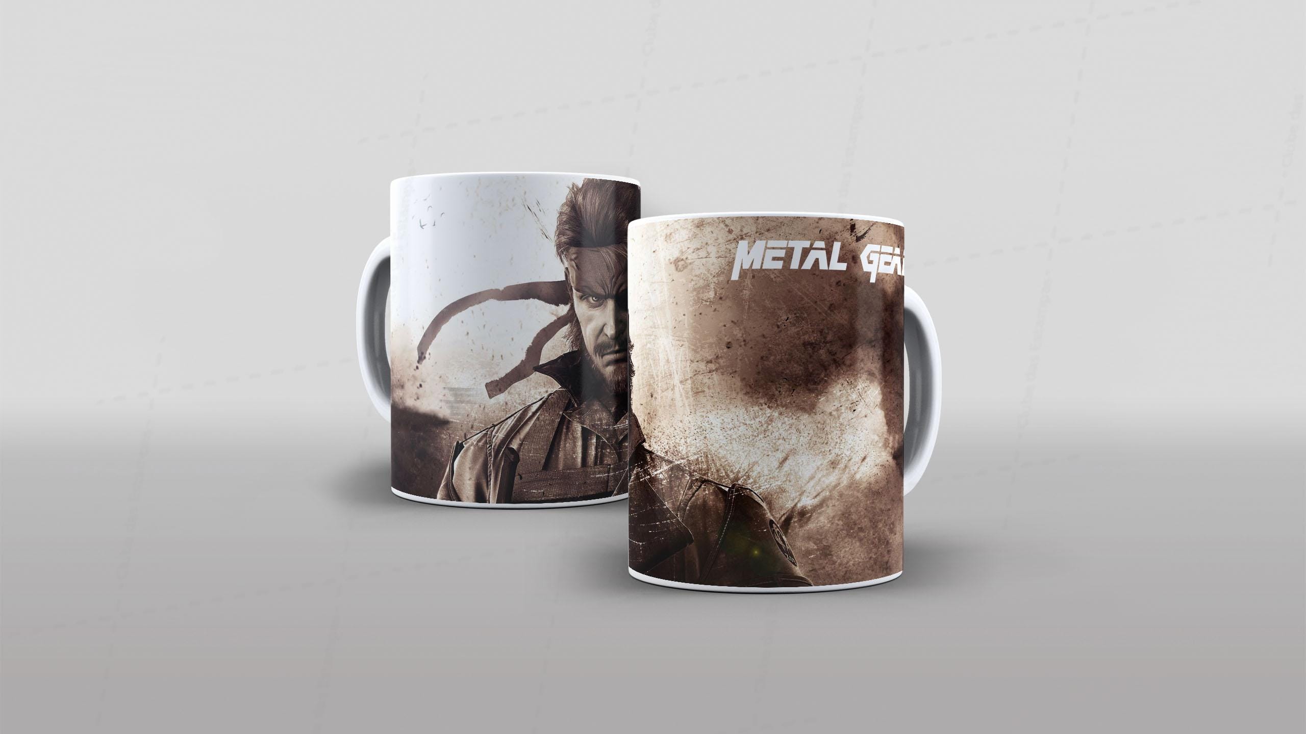 Arte Metal Gear tema video-game (1-7534