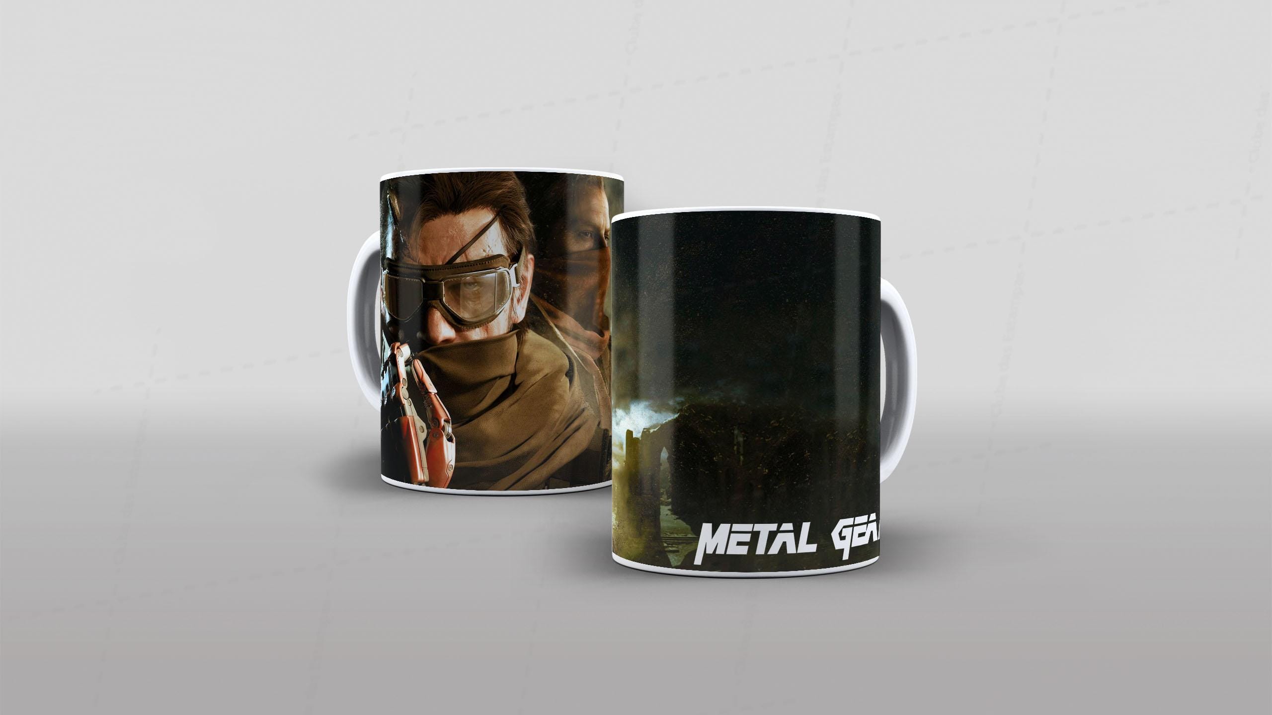 Arte Metal Gear tema video-game (2-7535