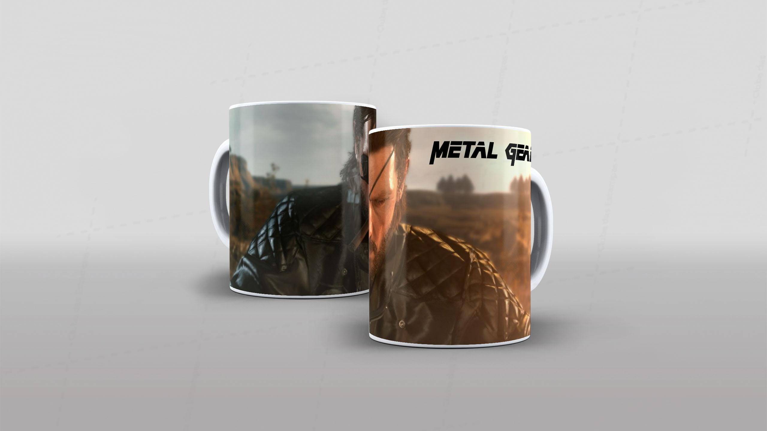 Arte Metal Gear tema video-game (3-7536