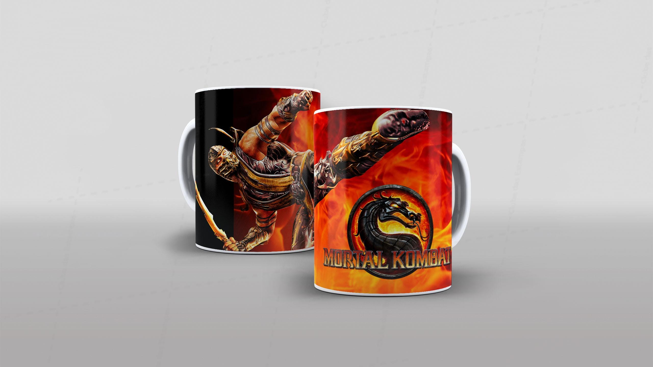 Arte MORTAL KOMBAT tema video-game (2-7559