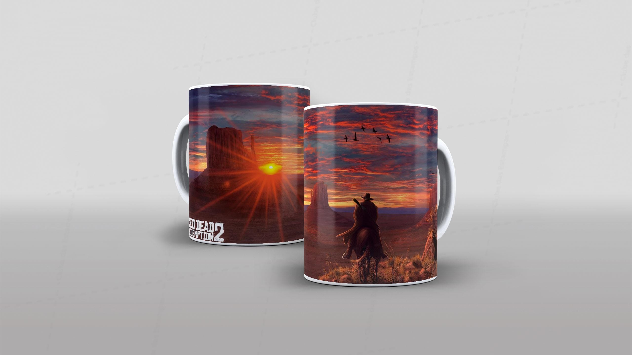 Arte red dead redemption tema video-game (6-7654