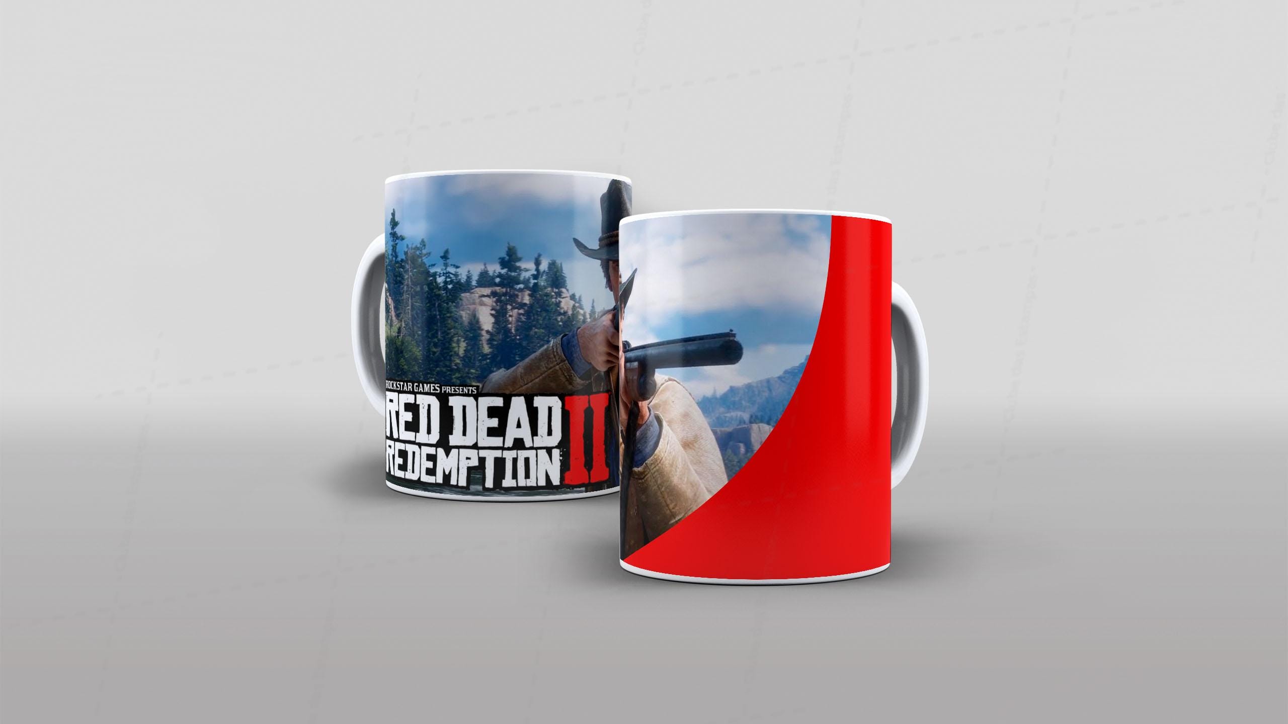 Arte red dead redemption tema video-game (8-7656