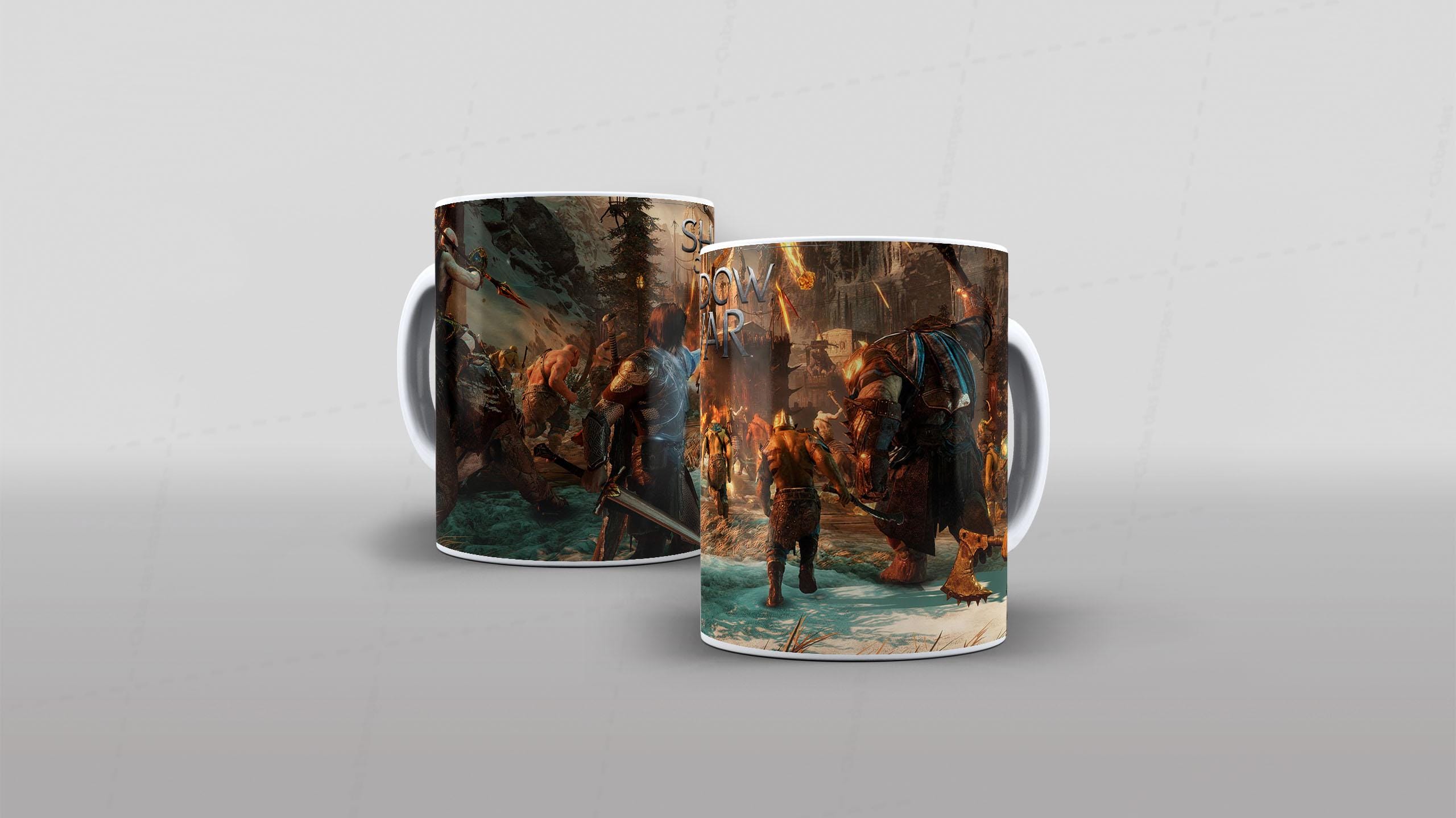 Arte SHADOW OF WAR tema video-game (12-7708