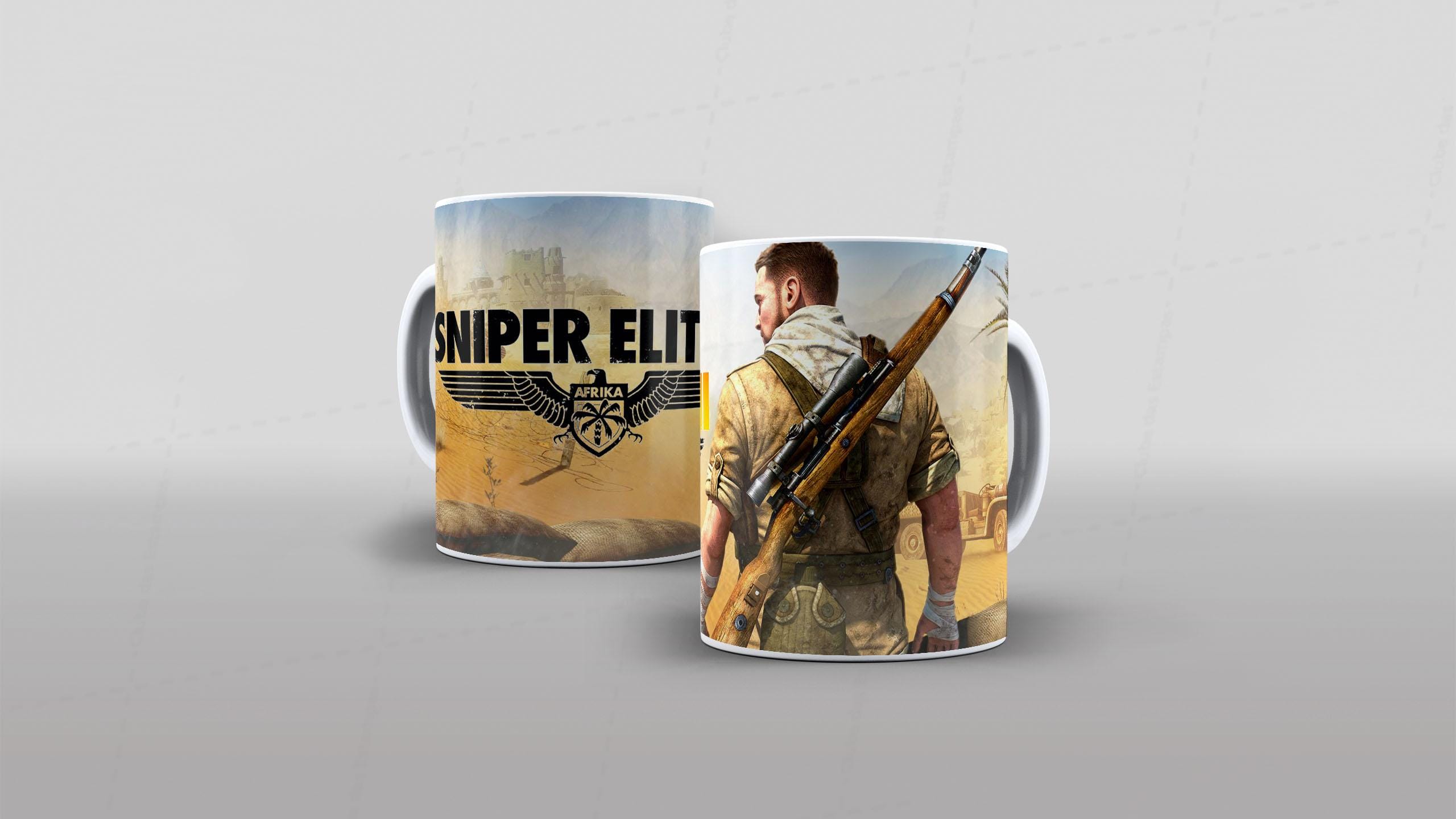 Arte Sniper Elite tema video-game (5-7713