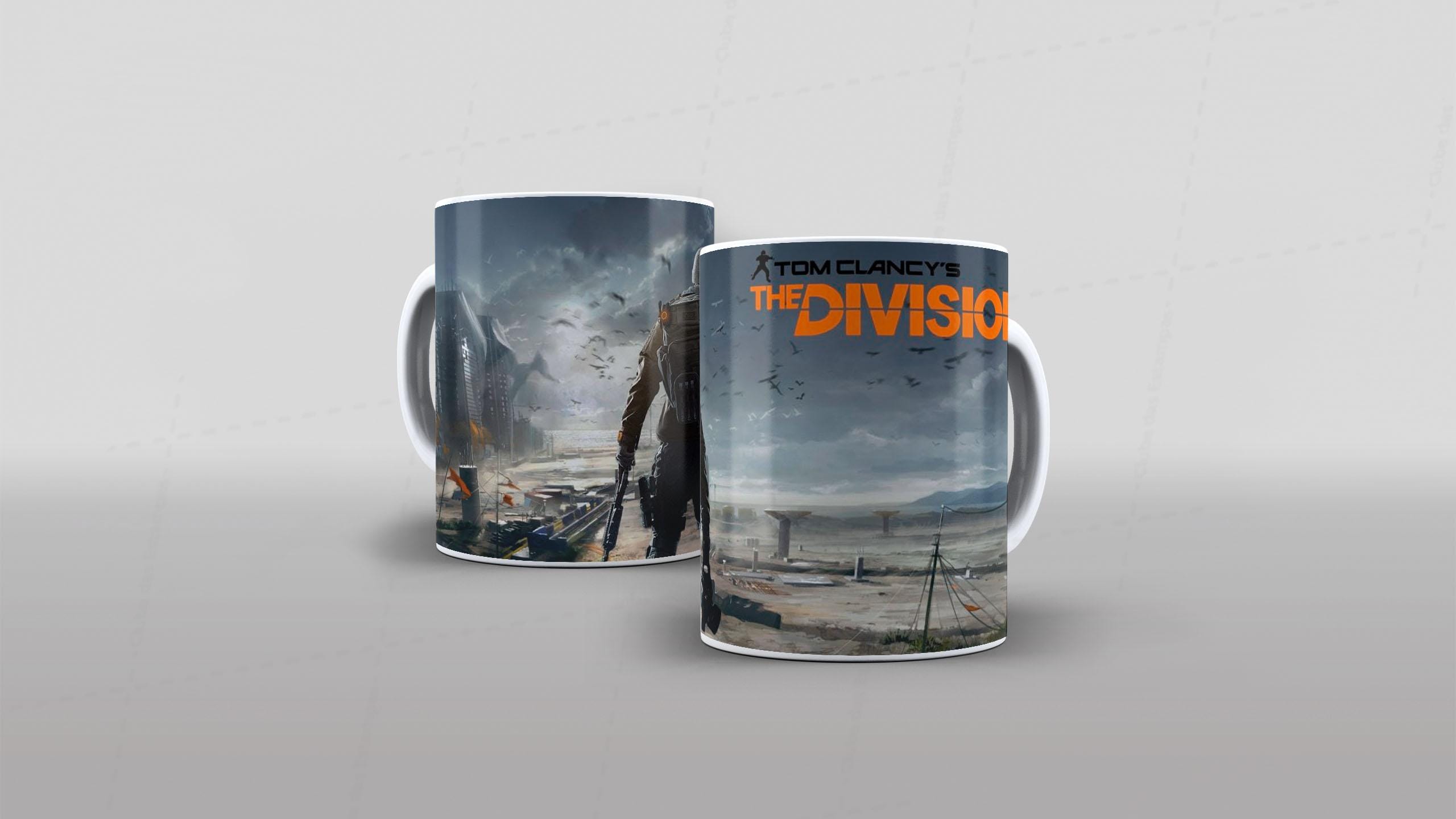 Arte the division tema video-game (12-7732