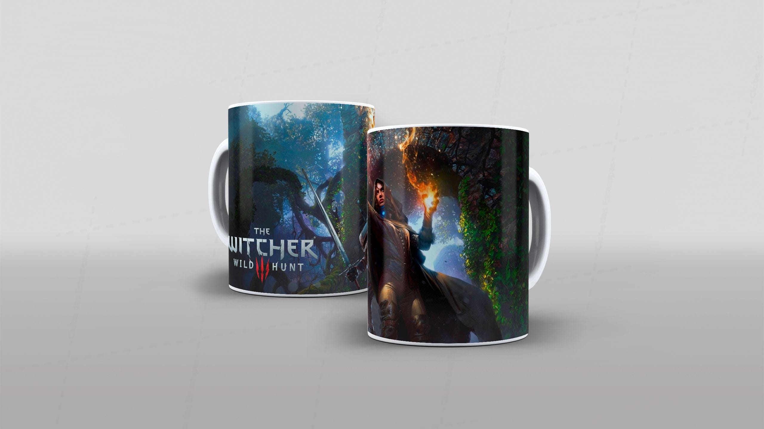 Arte THE WITCHER tema video-game (3-7774