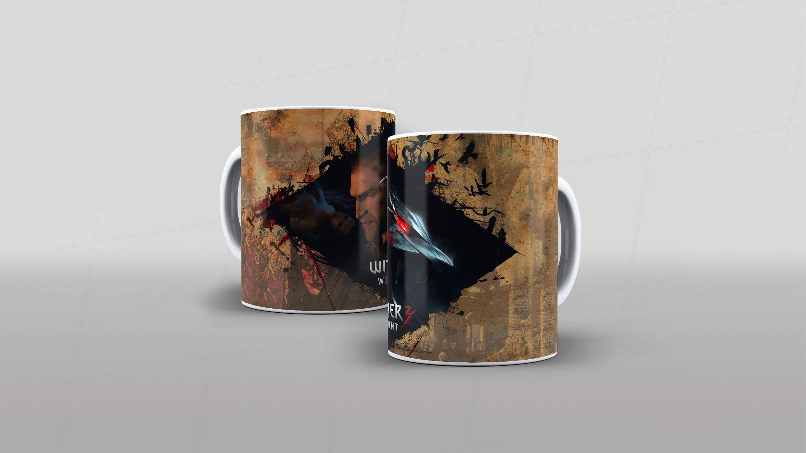 Arte THE WITCHER tema video-game (4-7775