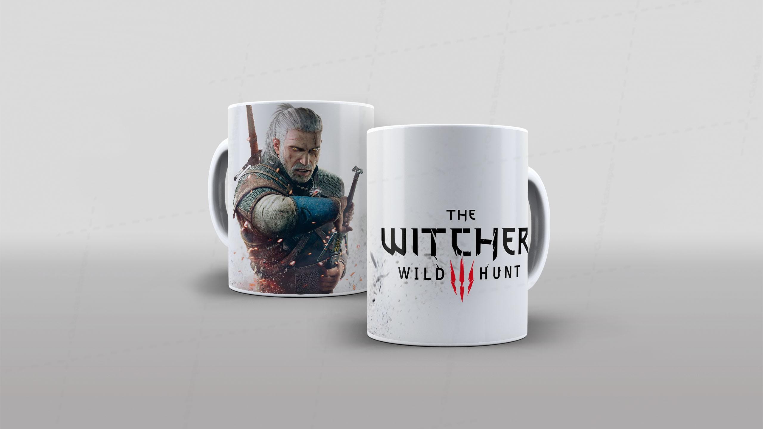 Arte THE WITCHER tema video-game (6-7777