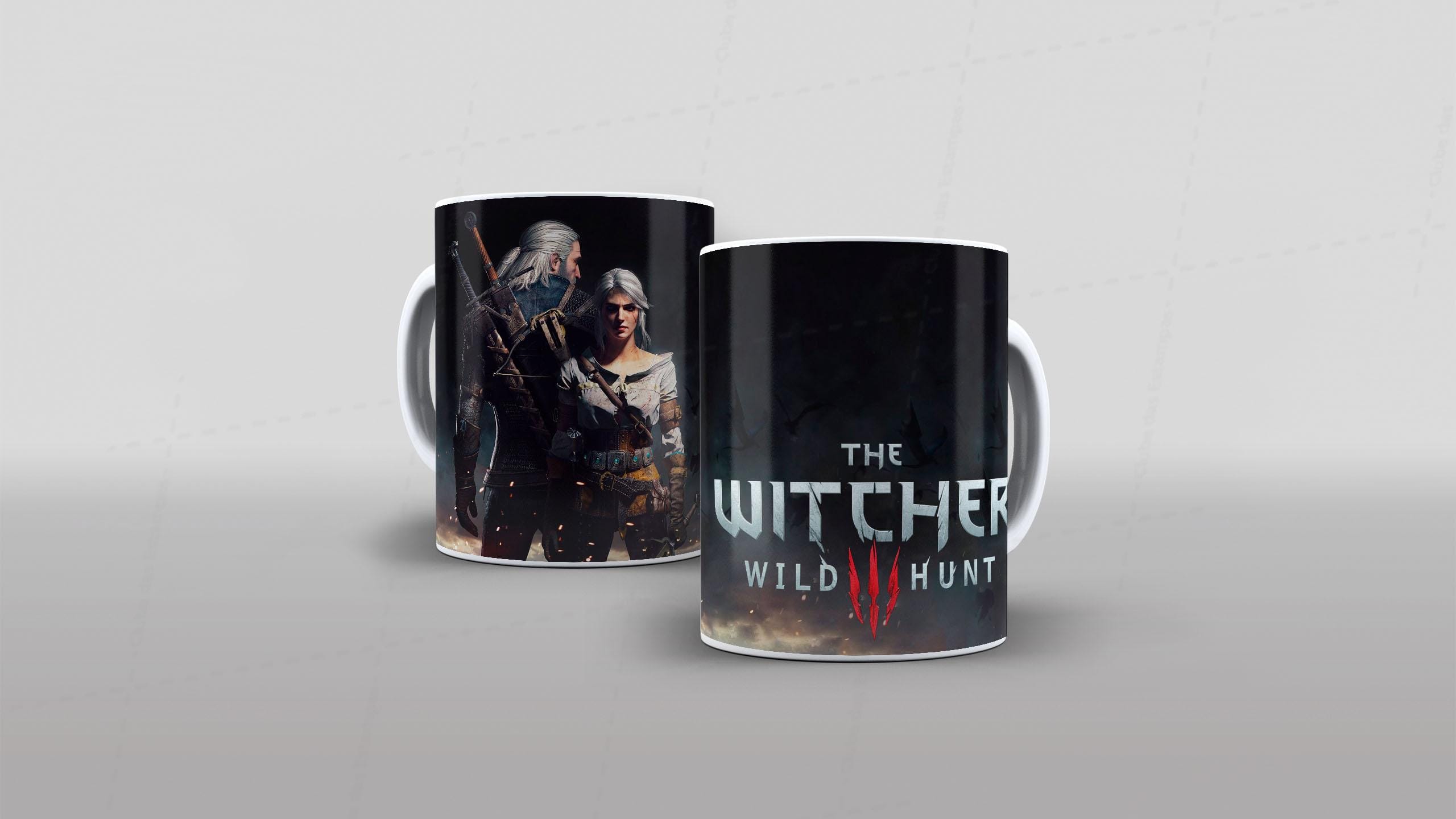 Arte THE WITCHER tema video-game (14-7785
