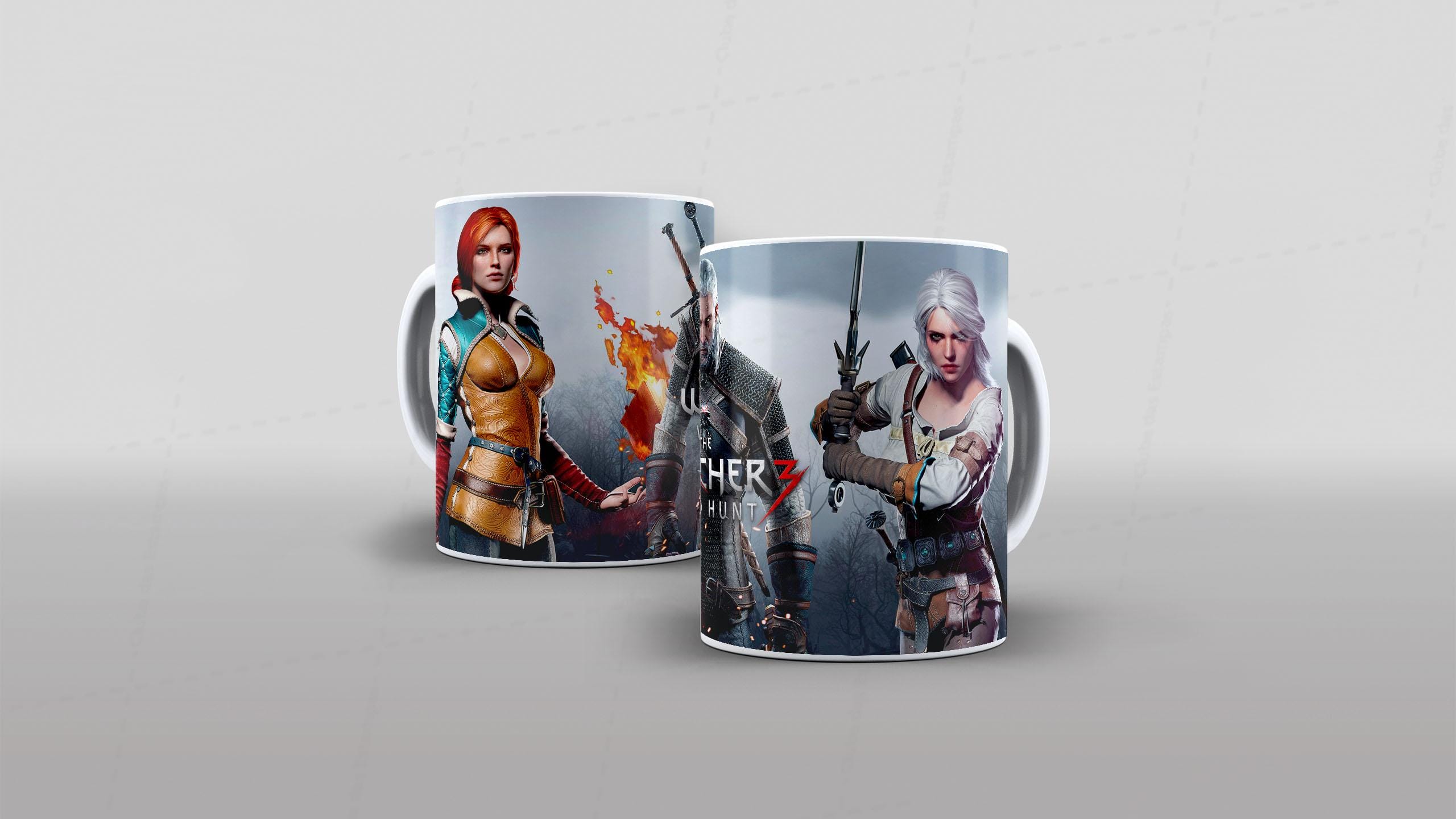 Arte THE WITCHER tema video-game (15-7786