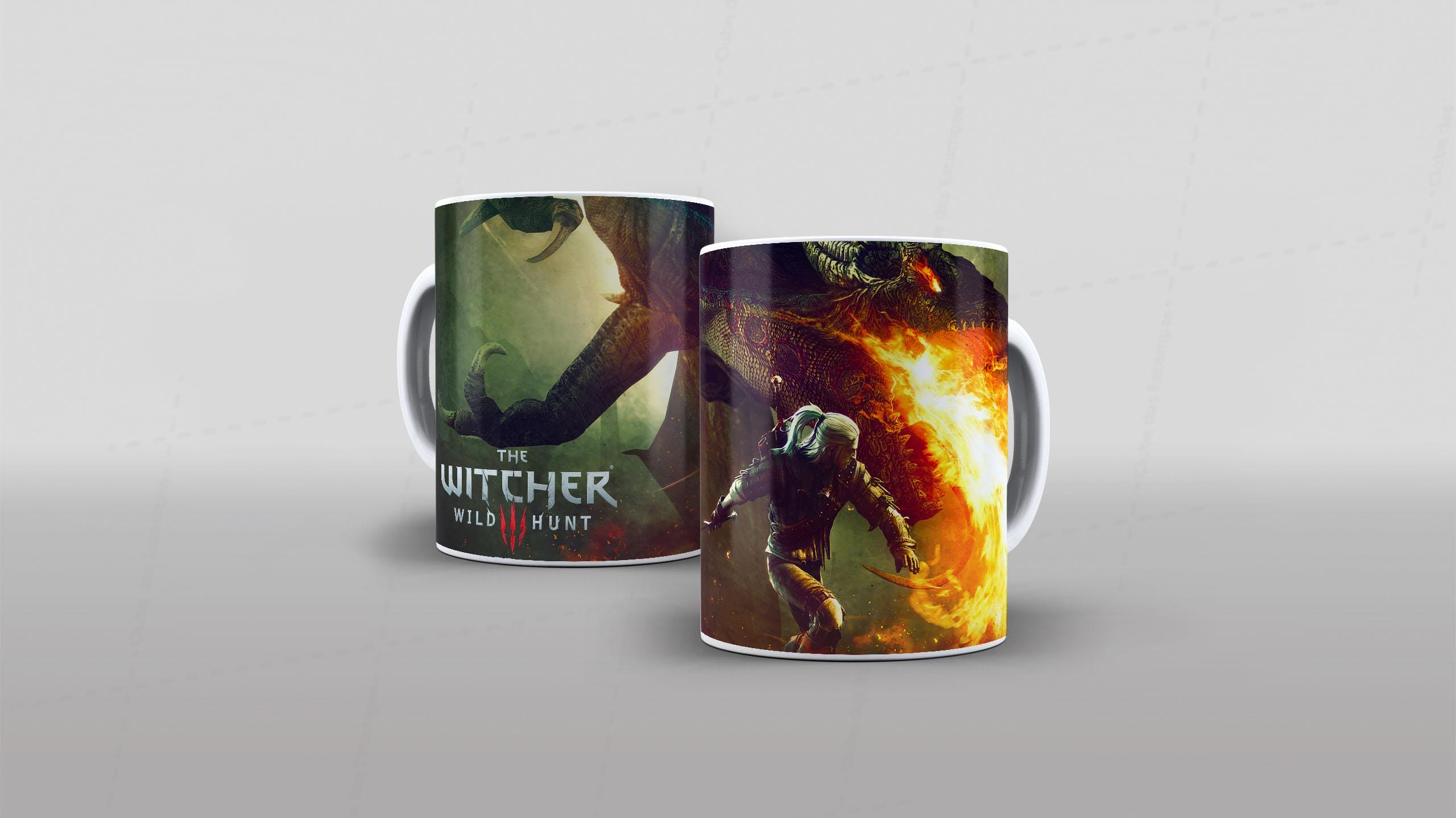 Arte THE WITCHER tema video-game (16-7787